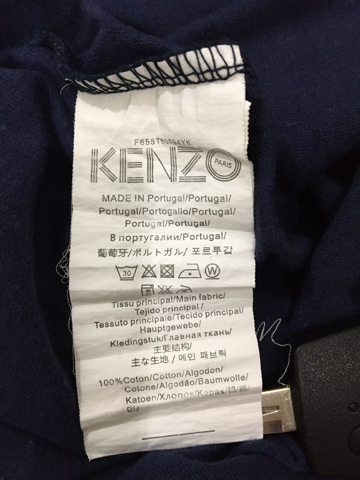Designer KENZO PARIS - “EYE” T-SHIRT Size US L / EU 52-54 / 3 - 11 Thumbnail