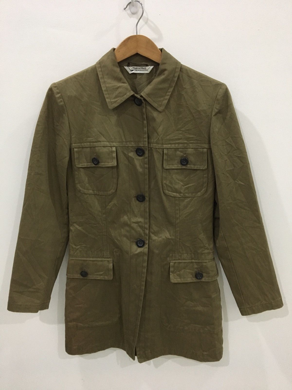 Designer SPORTMAX ITALY - CHORE MULTI POCKET JACKET / MADE IN ITALY Size US S / EU 44-46 / 1 - 1 Thumbnail