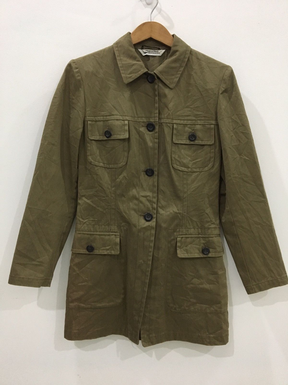 Designer SPORTMAX ITALY - CHORE MULTI POCKET JACKET / MADE IN ITALY Size US S / EU 44-46 / 1 - 2 Thumbnail