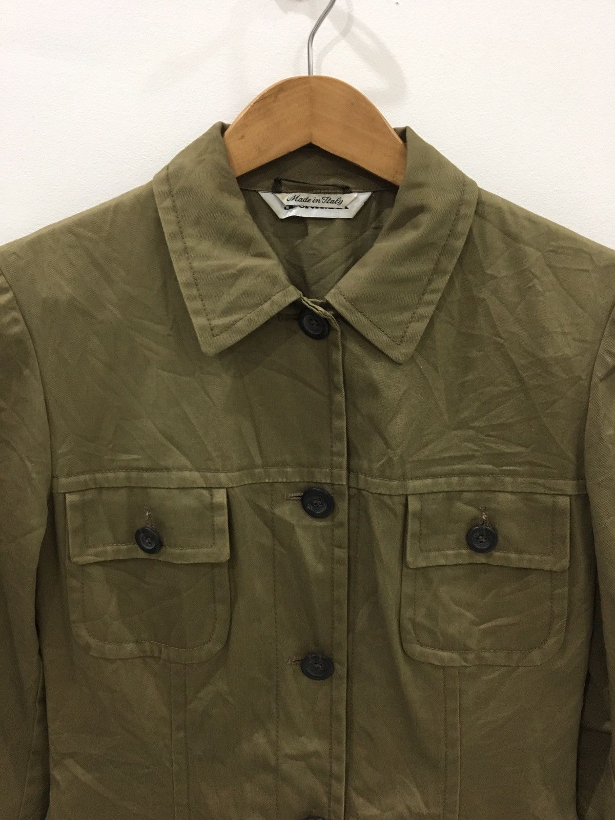 Designer SPORTMAX ITALY - CHORE MULTI POCKET JACKET / MADE IN ITALY Size US S / EU 44-46 / 1 - 3 Thumbnail