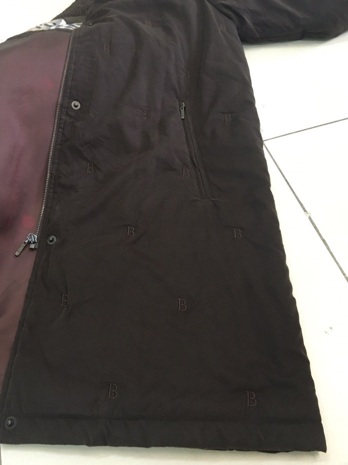 Burberry BURBERRY - JDM EMBROIDERED ALLOVER LOGO PUFFER PARKA HOODIE Size US M / EU 48-50 / 2 - 13 Thumbnail