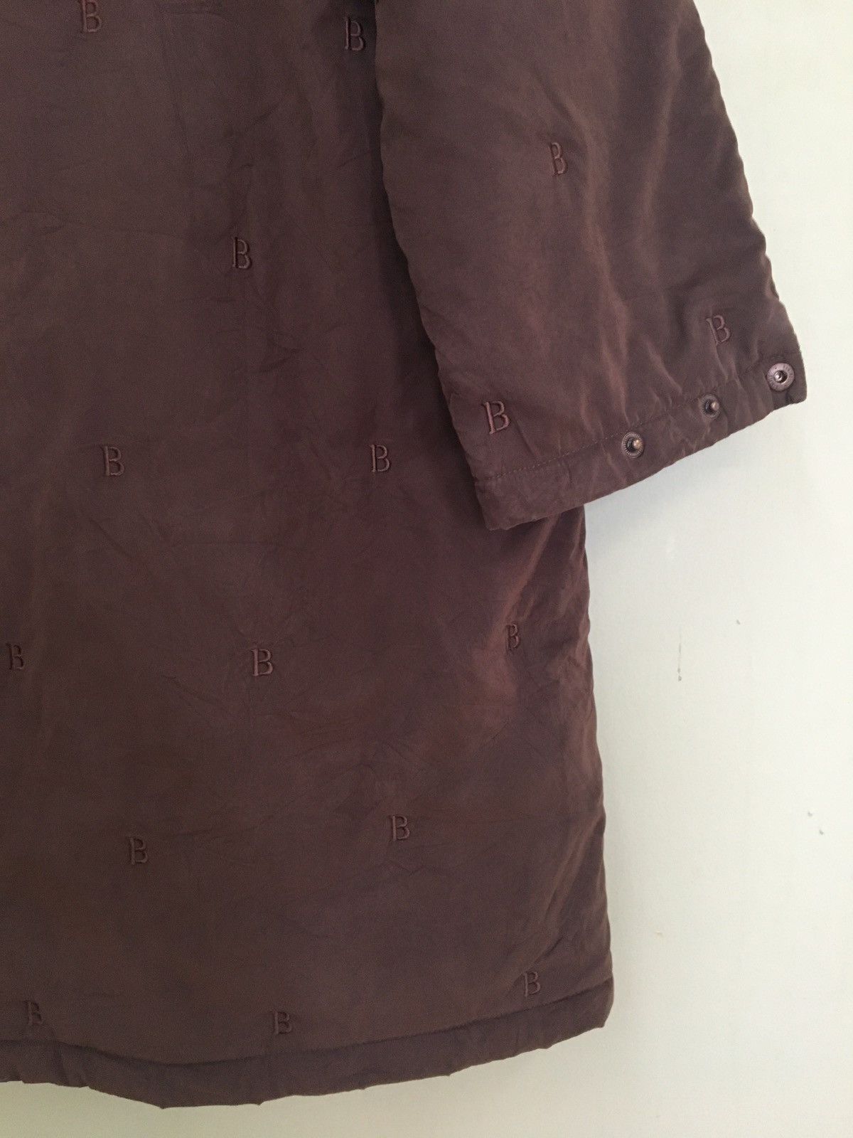 Burberry BURBERRY - JDM EMBROIDERED ALLOVER LOGO PUFFER PARKA HOODIE Size US M / EU 48-50 / 2 - 11 Thumbnail