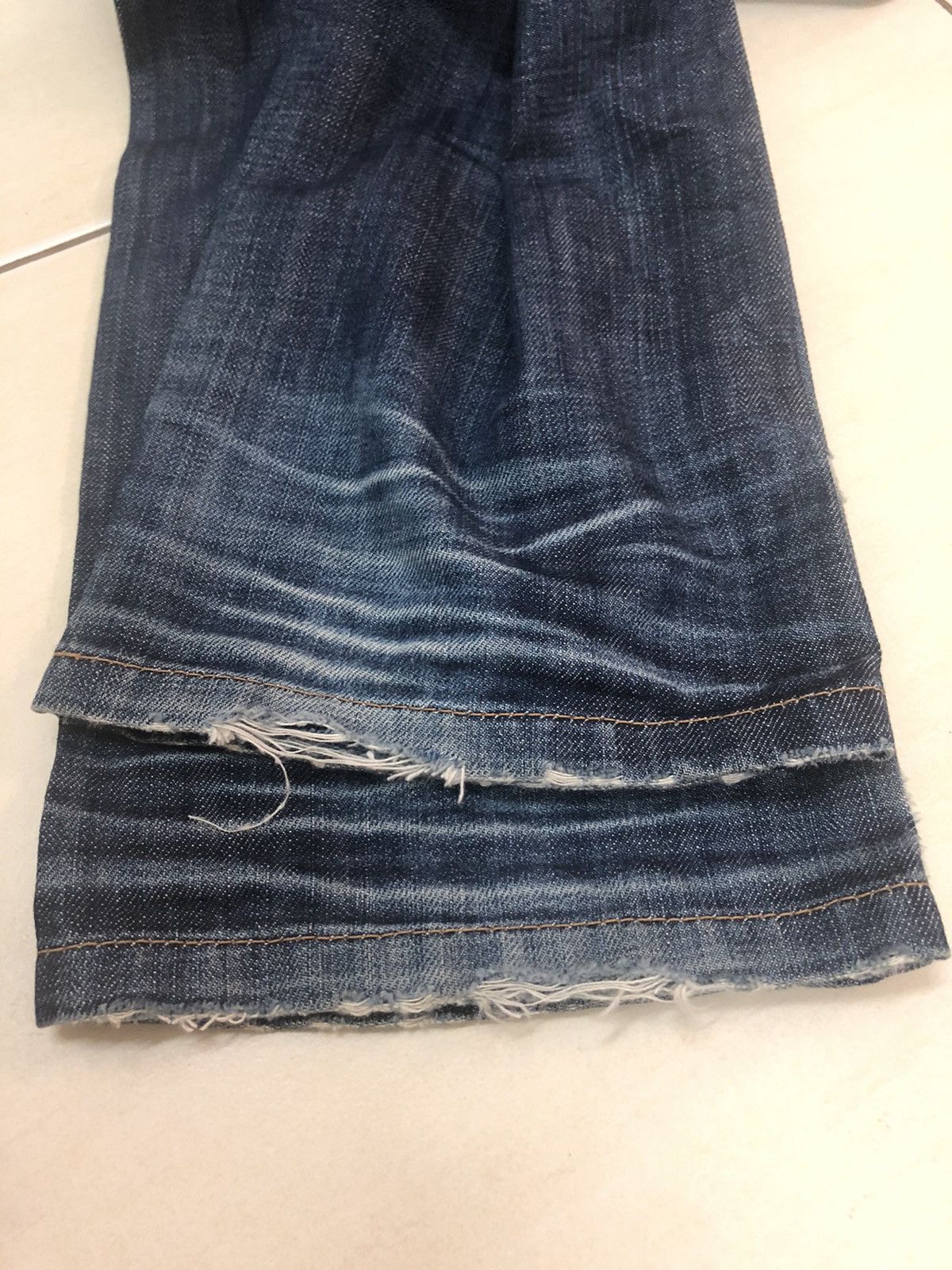 Hysteric Glamour MFG - SLIM FIT PATCHES WASHED DESTROY HYBRID JEANS Size US 32 / EU 48 - 11 Thumbnail