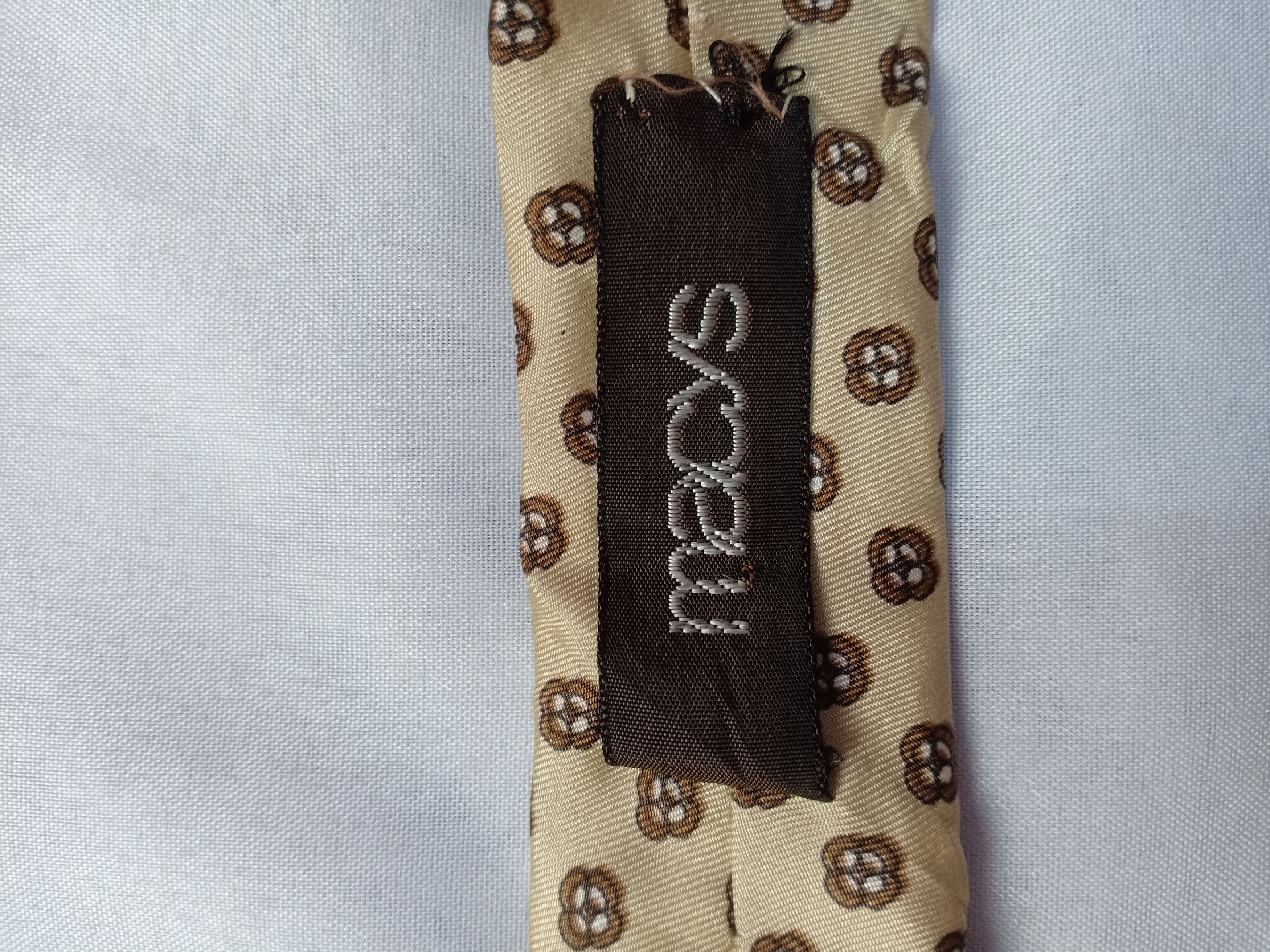 Christian Dior Monsieur Vintage Christian Dior Cravates Necktie 100% Silk Size ONE SIZE - 4 Thumbnail