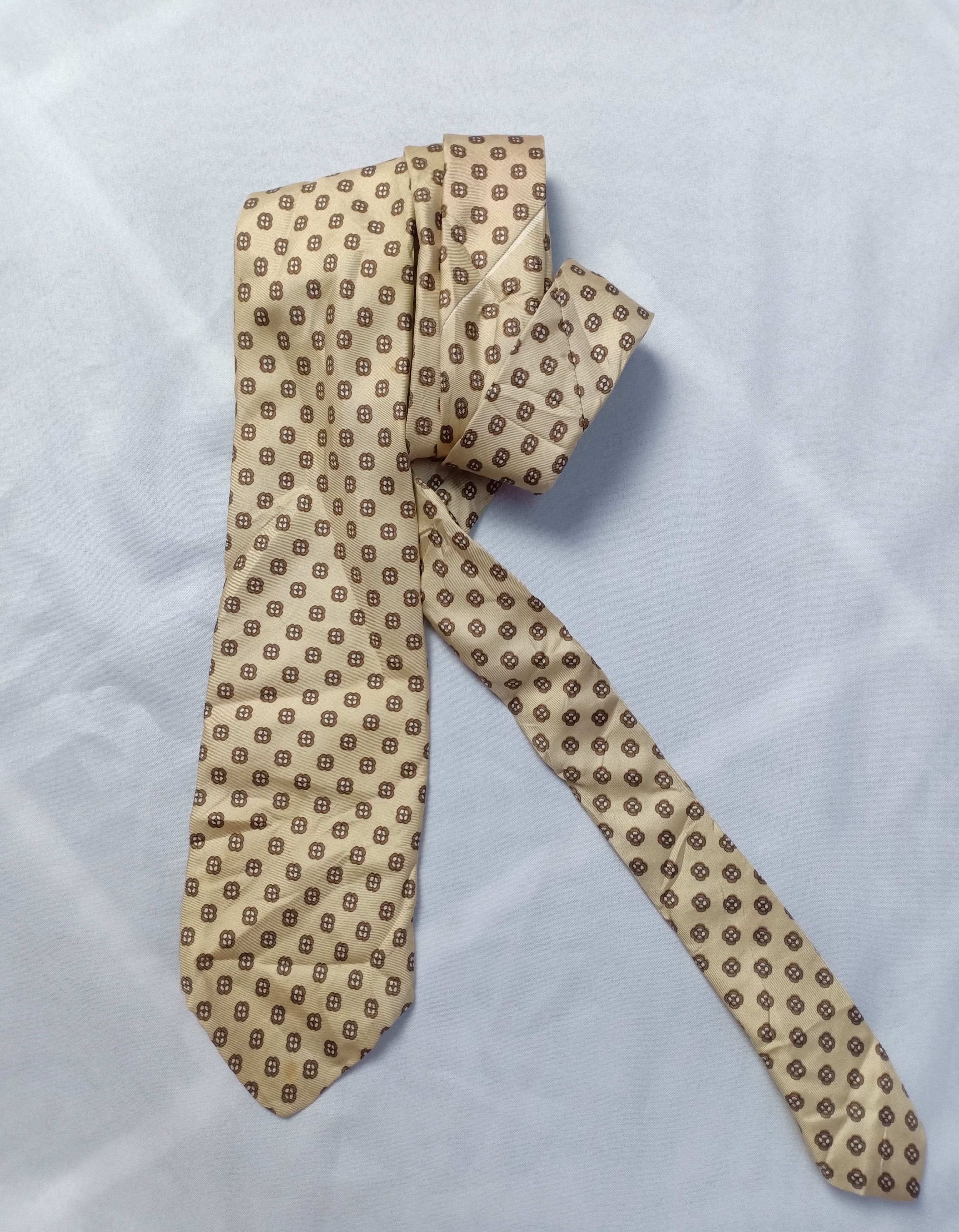 Christian Dior Monsieur Vintage Christian Dior Cravates Necktie 100% Silk Size ONE SIZE - 2 Thumbnail