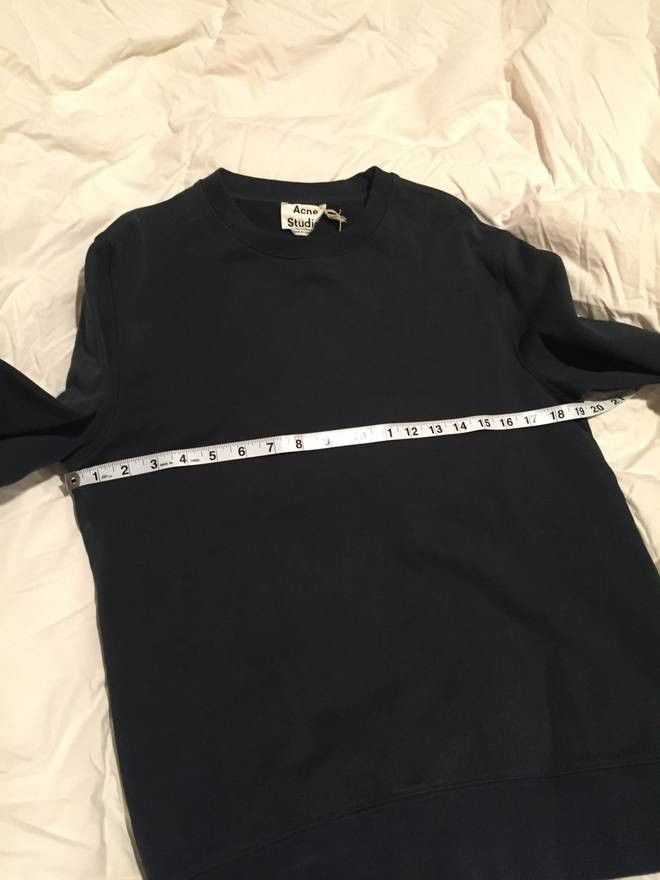 Acne Studios Fits XS-S Casey Spruce Green Crew Neck Size US XXS / EU 40 - 2 Thumbnail