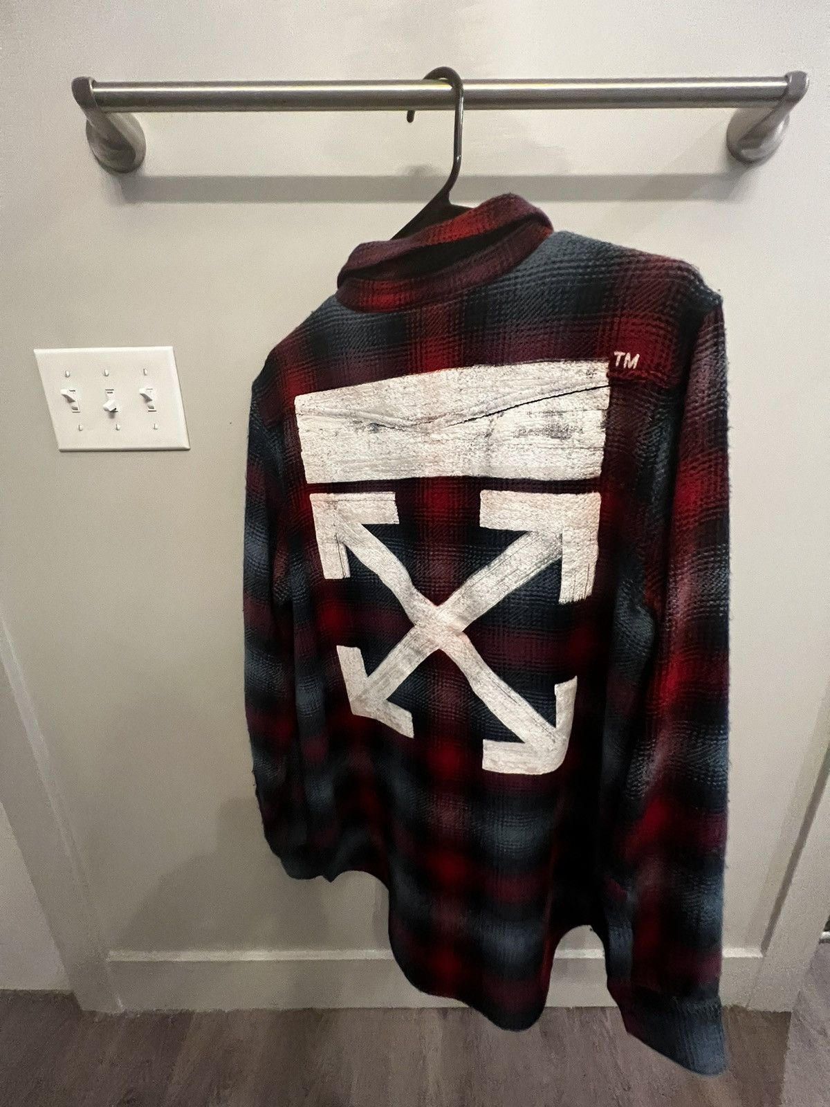 Off-White Off-White KK Flannel Check Shirt | Grailed