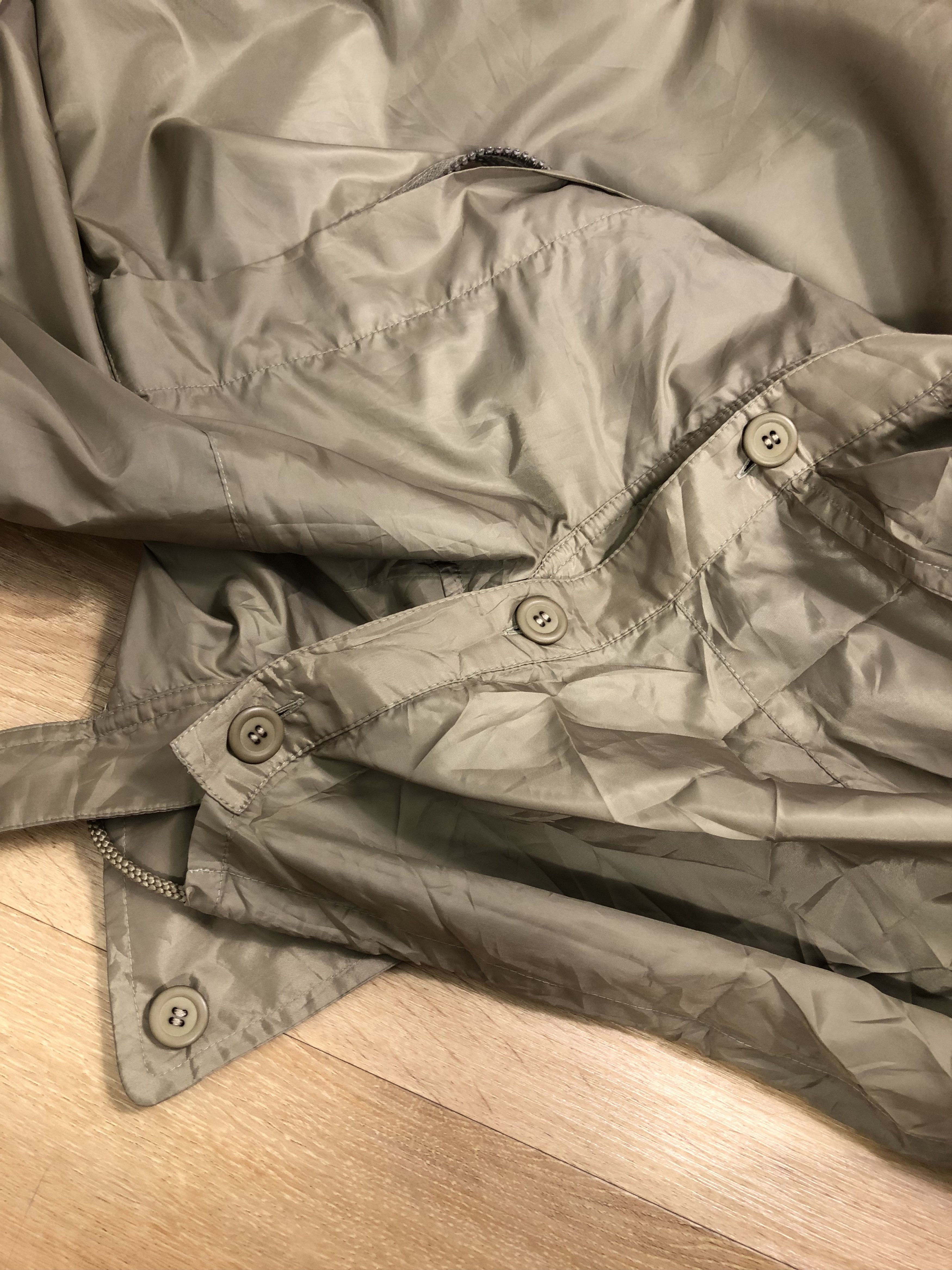 Homme Plisse Issey Miyake ARCHIVE🔥AW 2018 ISSEY MIYAKE POLY 1-LAYER PACKABLE WINDCOAT Size US L / EU 52-54 / 3 - 19 Thumbnail