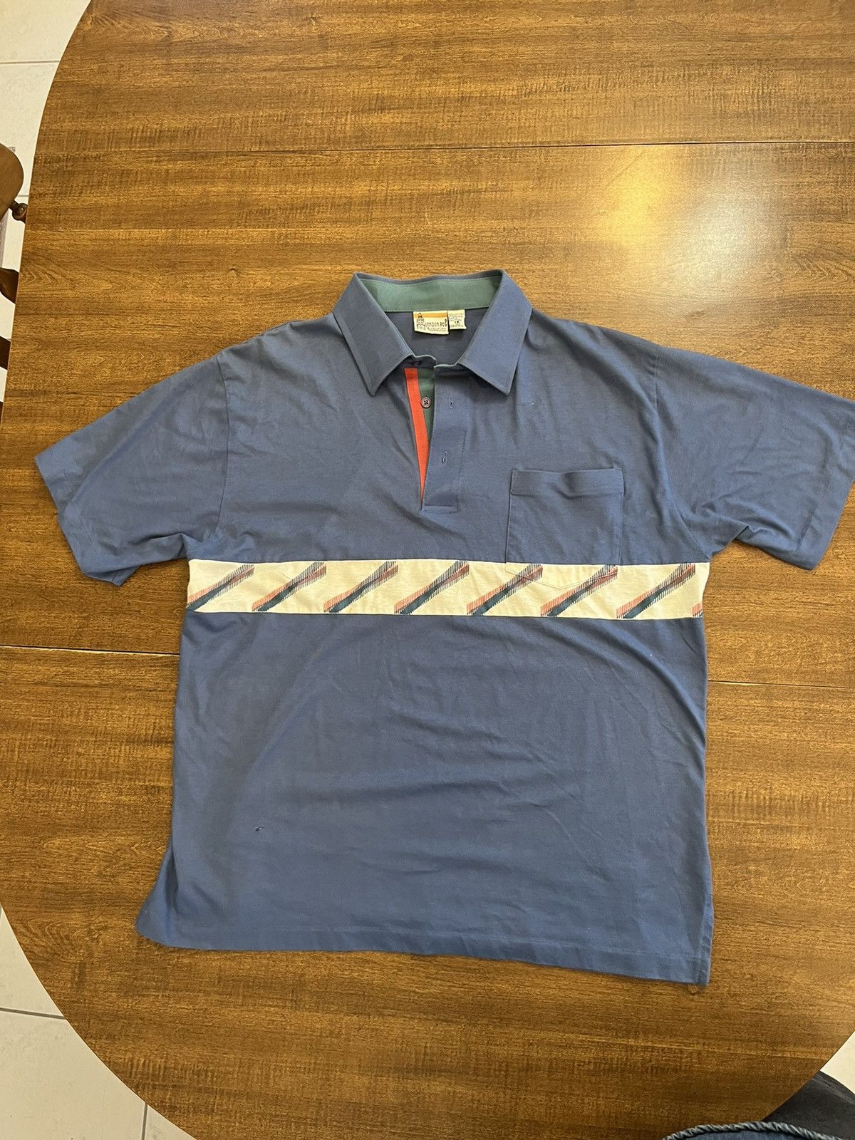 London Fog × Vintage Vintage 90s Mens Polo Shirt Size US XXL / EU 58 / 5 - 1 Thumbnail
