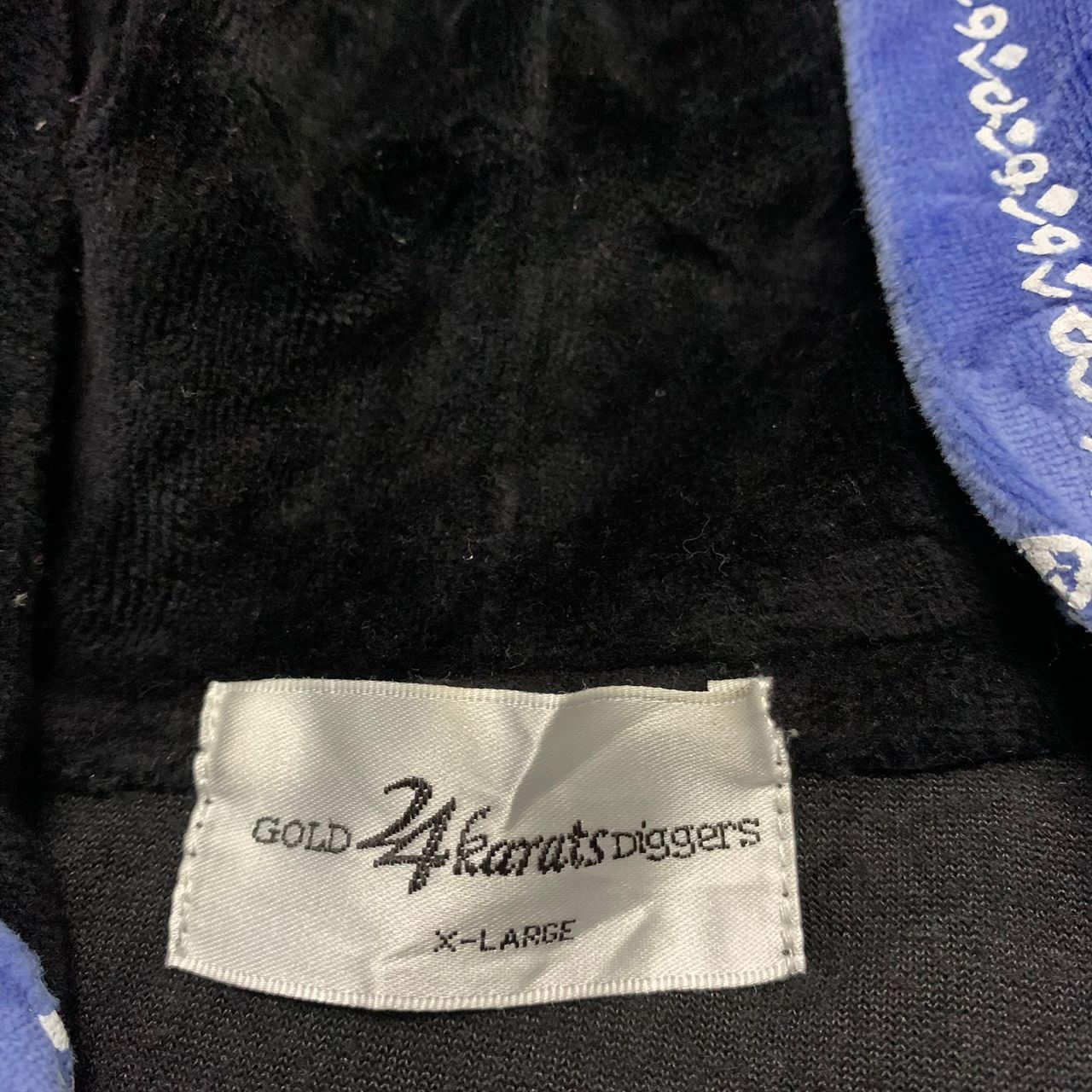 Japanese Brand Gold 24 Karats paisley hoodie Size US L / EU 52-54 / 3 - 7 Thumbnail