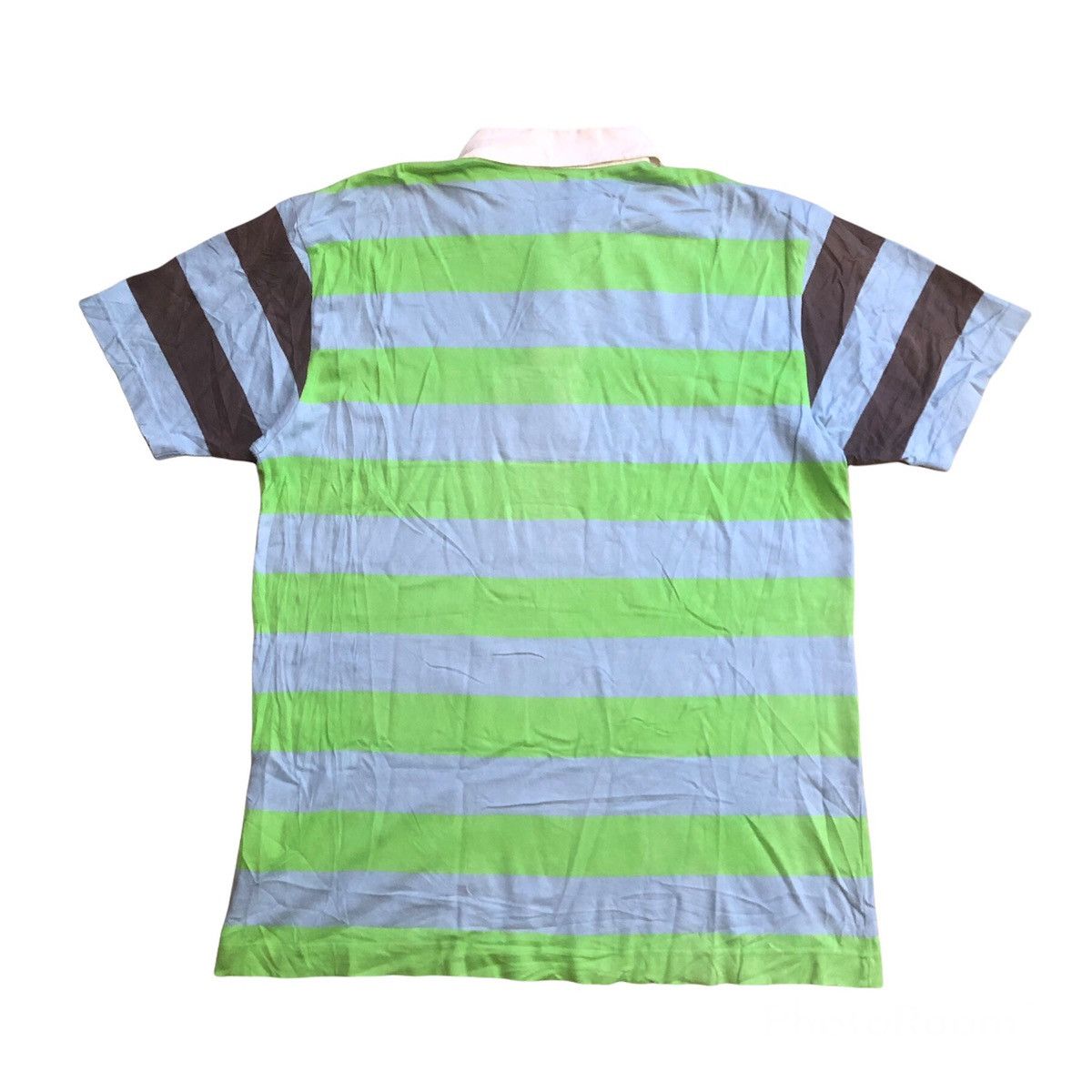 Bape 🔥OG BAPE Stripe Polo Rugby Shirts Size US XL / EU 56 / 4 - 2 Thumbnail