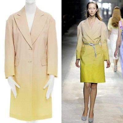 Dries Van Noten SS11 Yellow Ombré Jacket Size US M / EU 48-50 / 2 - 2 Thumbnail