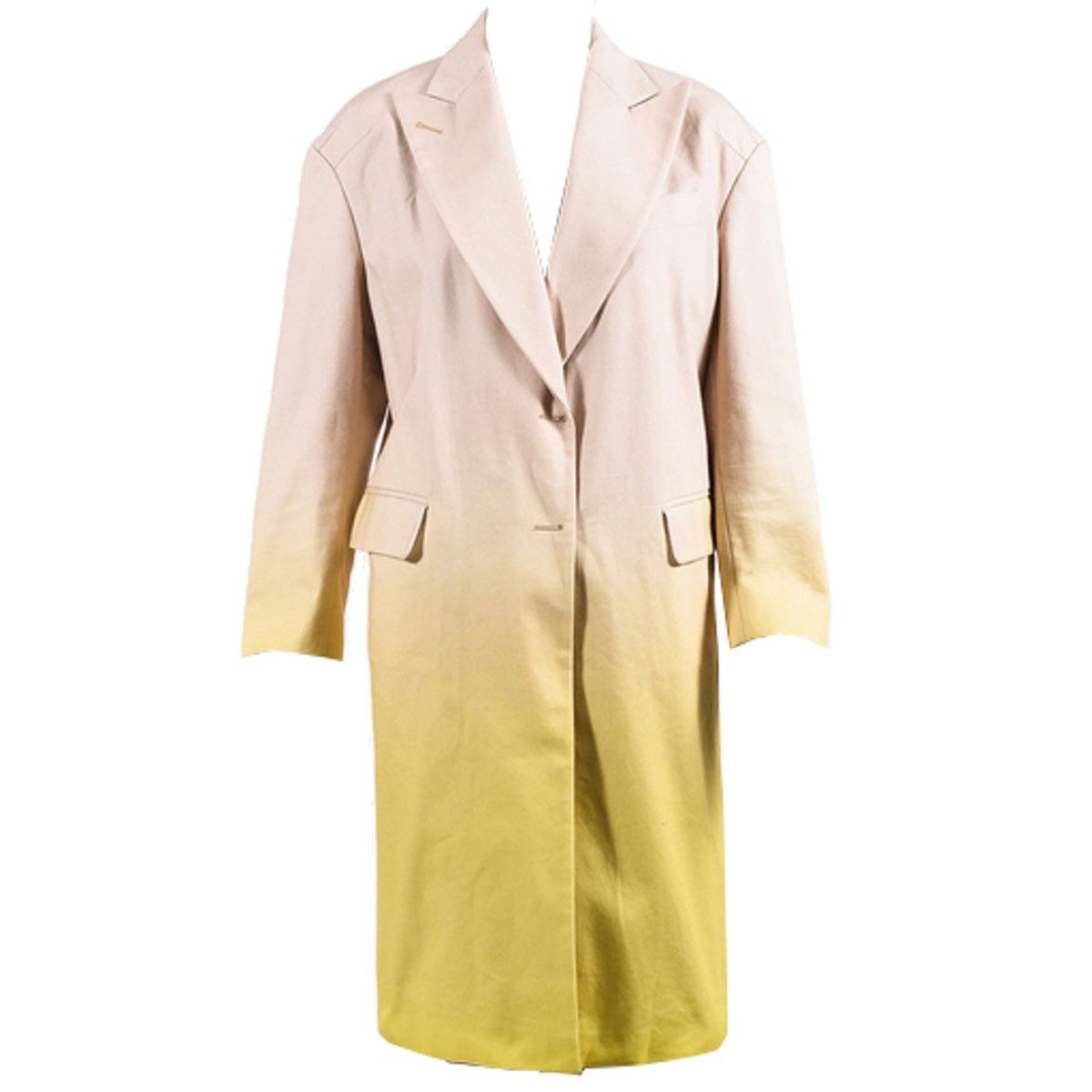 Dries Van Noten SS11 Yellow Ombré Jacket Size US M / EU 48-50 / 2 - 1 Thumbnail