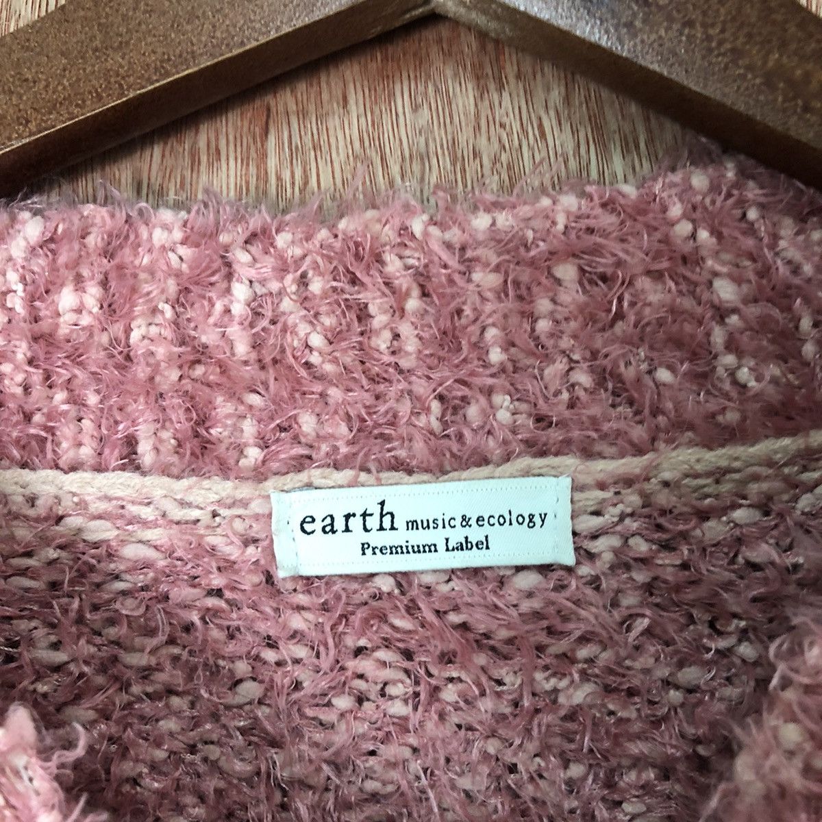 Homespun Knitwear Earth Music Econolgy Shag Shaggy fur Knitwear #6475 Size US S / EU 44-46 / 1 - 6 Thumbnail