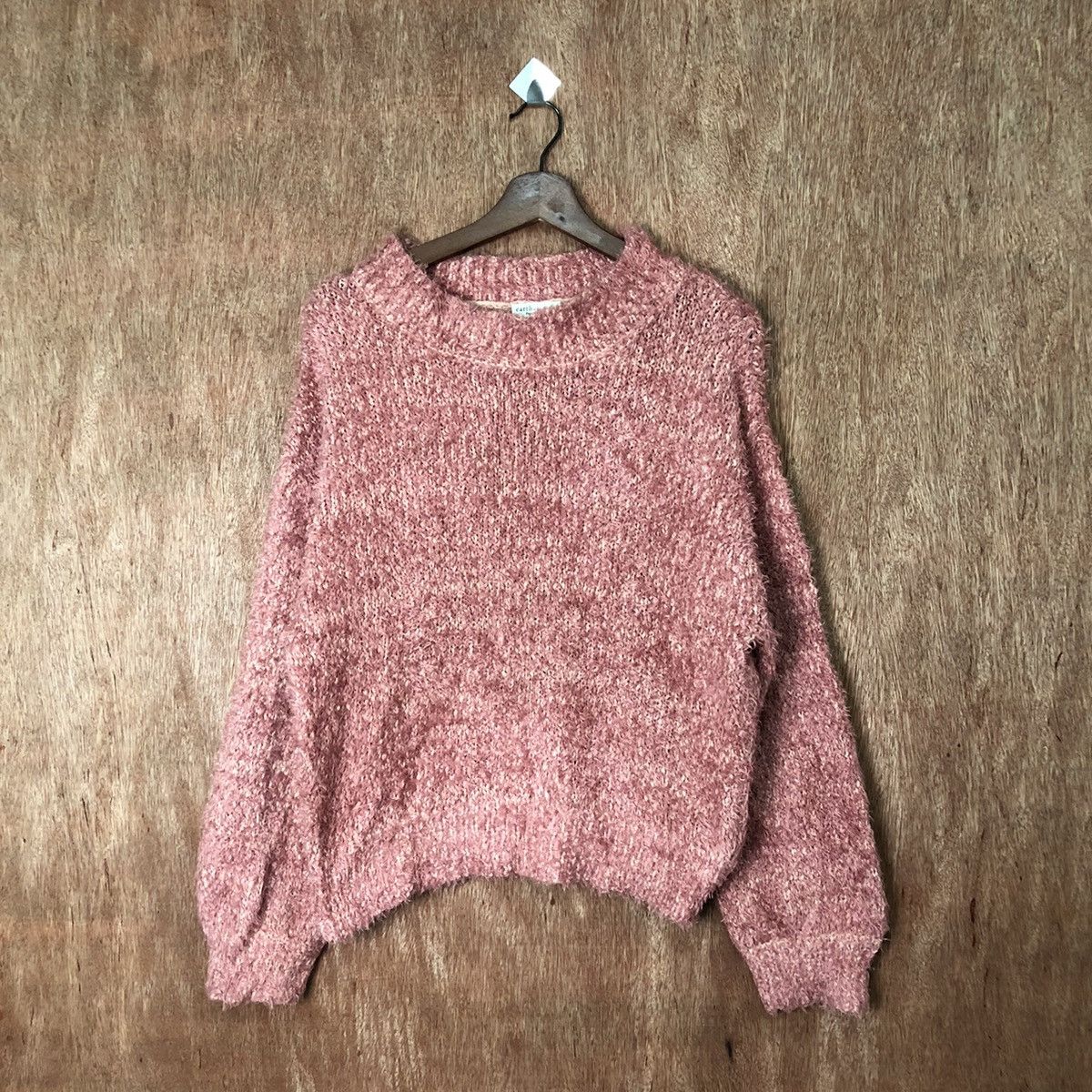 Homespun Knitwear Earth Music Econolgy Shag Shaggy fur Knitwear #6475 Size US S / EU 44-46 / 1 - 1 Thumbnail