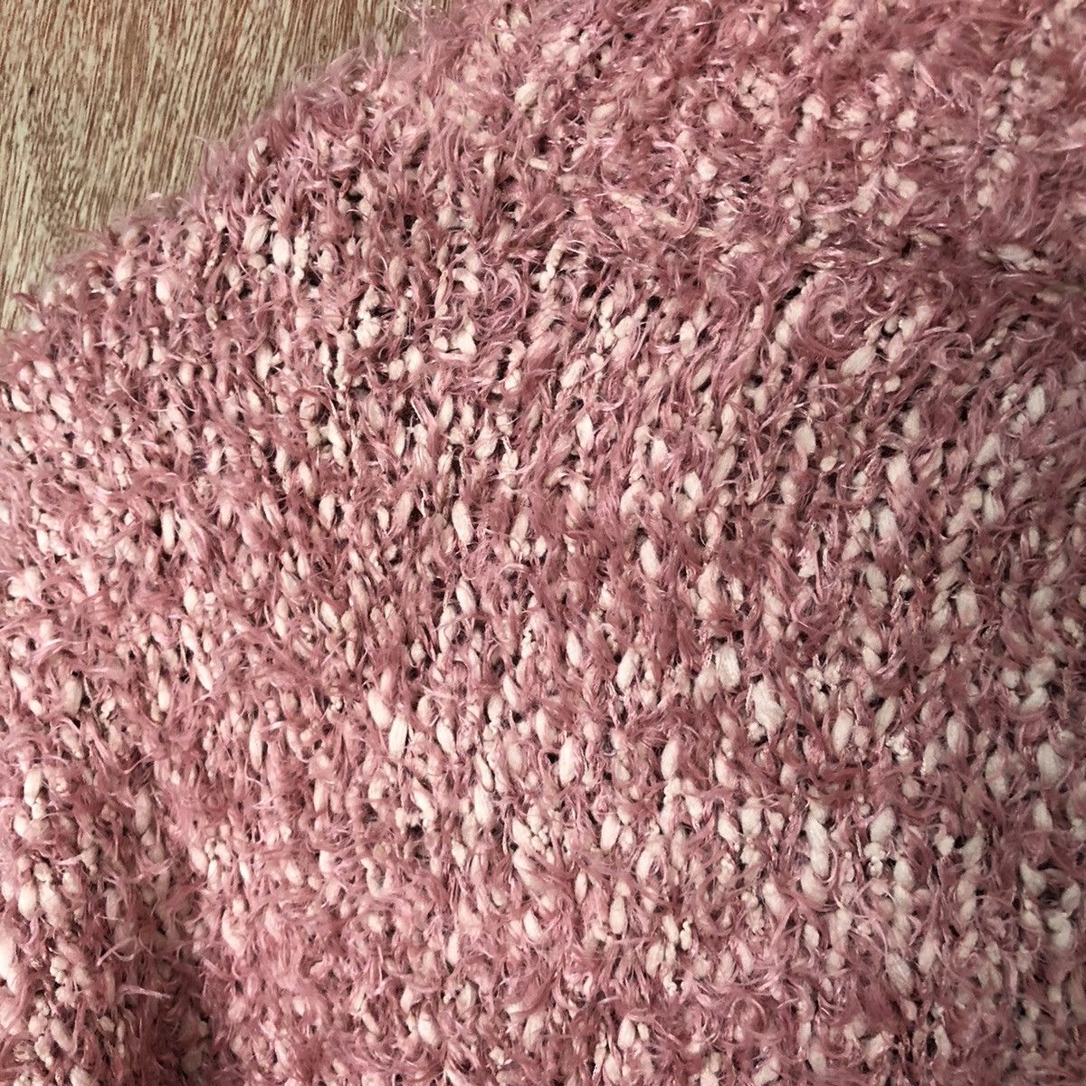 Homespun Knitwear Earth Music Econolgy Shag Shaggy fur Knitwear #6475 Size US S / EU 44-46 / 1 - 11 Thumbnail