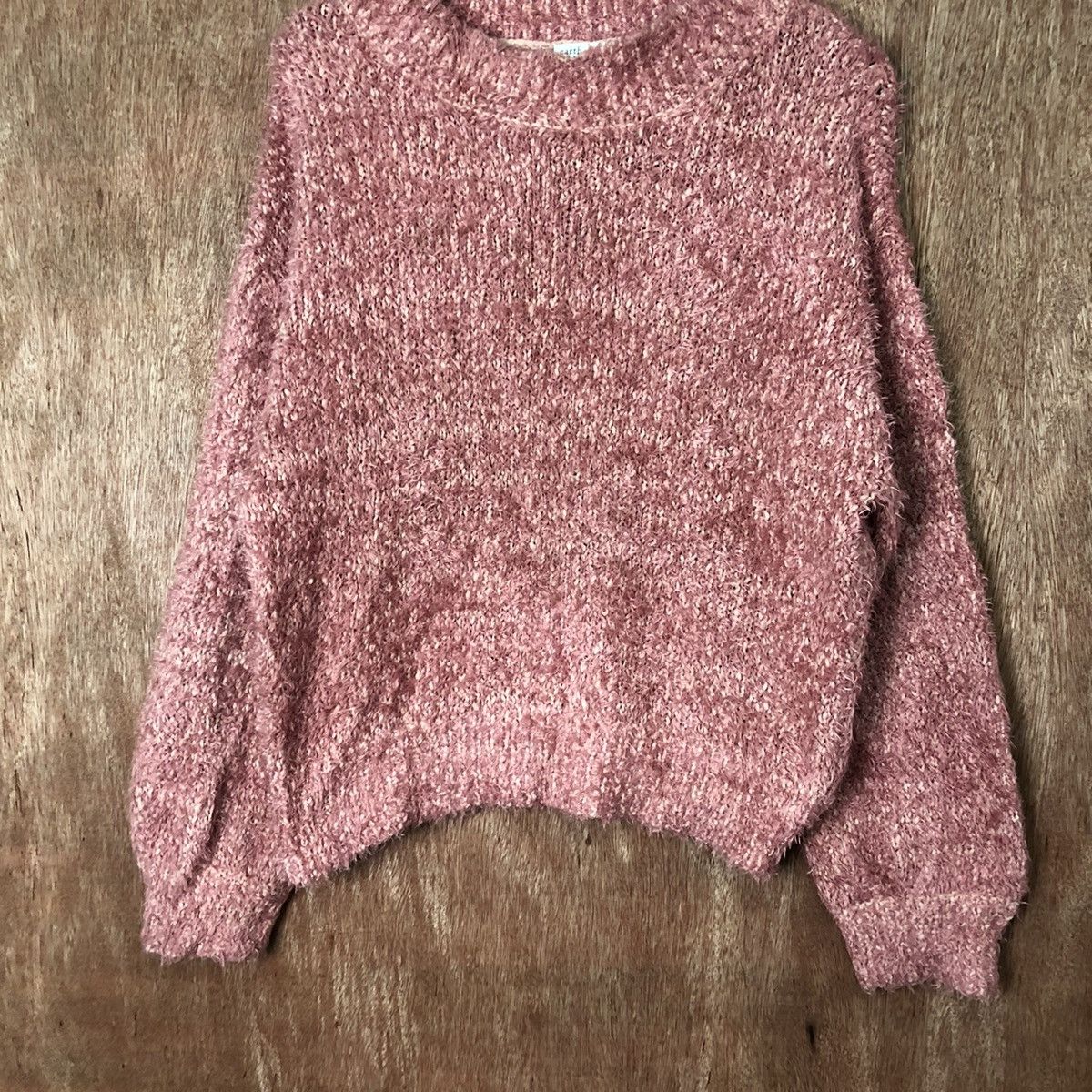 Homespun Knitwear Earth Music Econolgy Shag Shaggy fur Knitwear #6475 Size US S / EU 44-46 / 1 - 3 Thumbnail