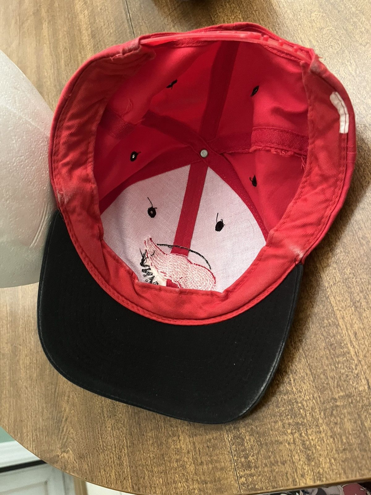 Vintage Vintage 90s Y2K Det Red Wings Hat Size ONE SIZE - 5 Thumbnail