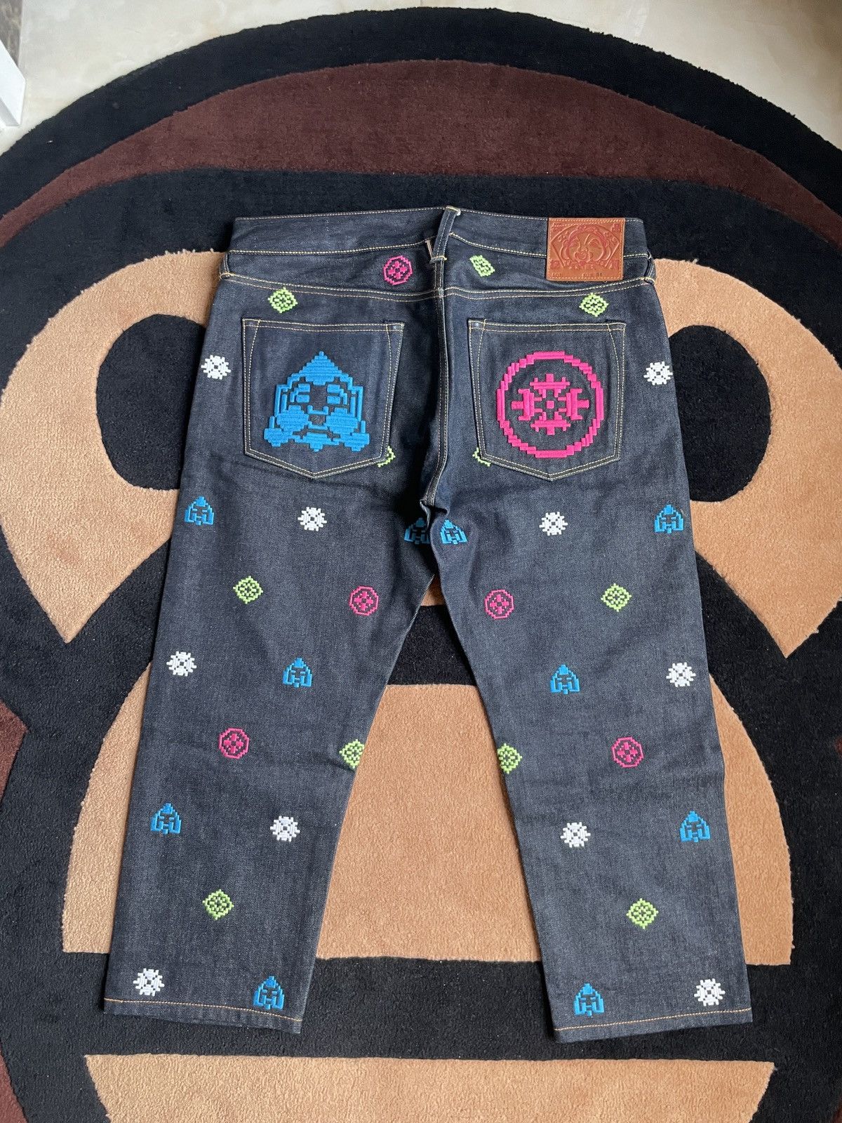 Evisu EVISU daicock style cropped denim pants size：34 Size US 34 / EU 50 - 1 Thumbnail