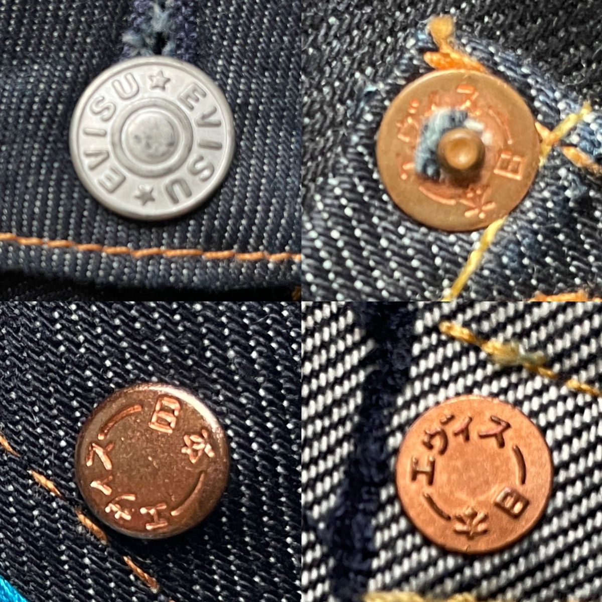 Evisu EVISU daicock style cropped denim pants size：34 Size US 34 / EU 50 - 6 Thumbnail