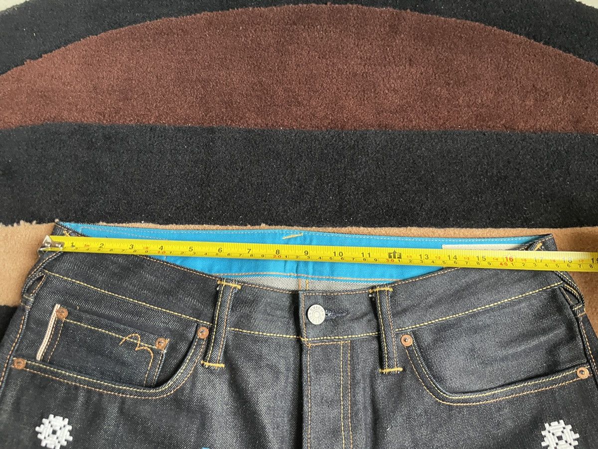 Evisu EVISU daicock style cropped denim pants size：34 Size US 34 / EU 50 - 10 Thumbnail