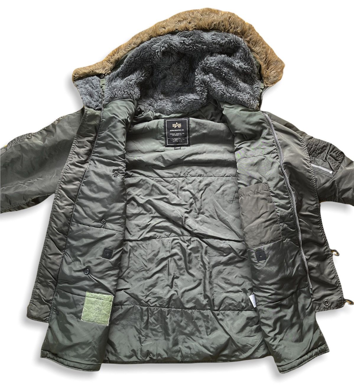 Alpha Industries AVIREX N3B Alpha Industries Parka Cold Whether Jacket Size US L / EU 52-54 / 3 - 7 Thumbnail