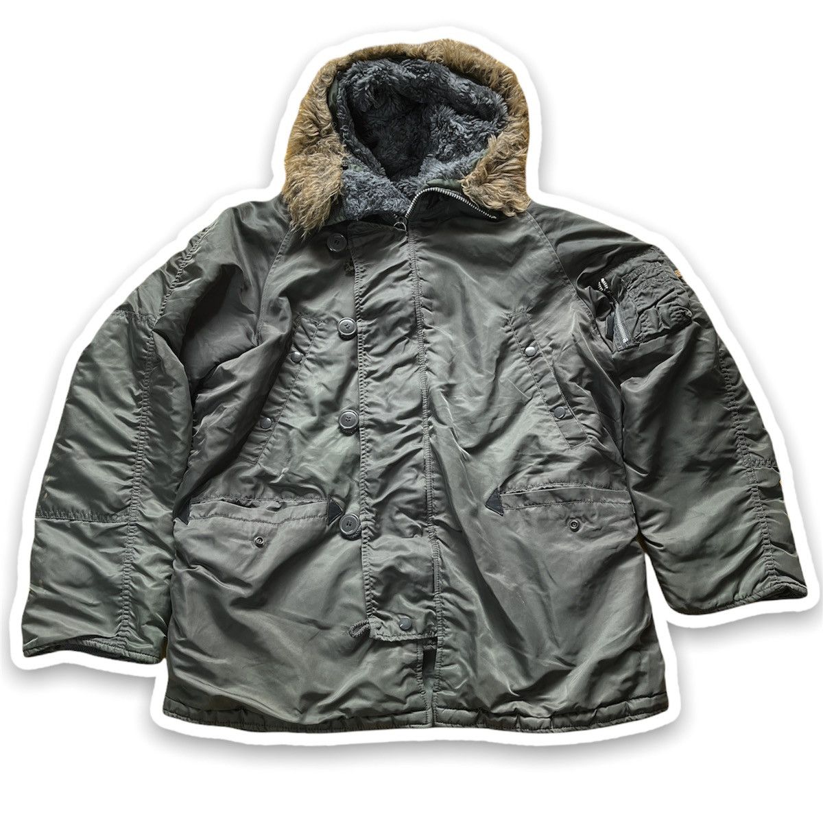 Alpha Industries AVIREX N3B Alpha Industries Parka Cold Whether Jacket Size US L / EU 52-54 / 3 - 2 Thumbnail
