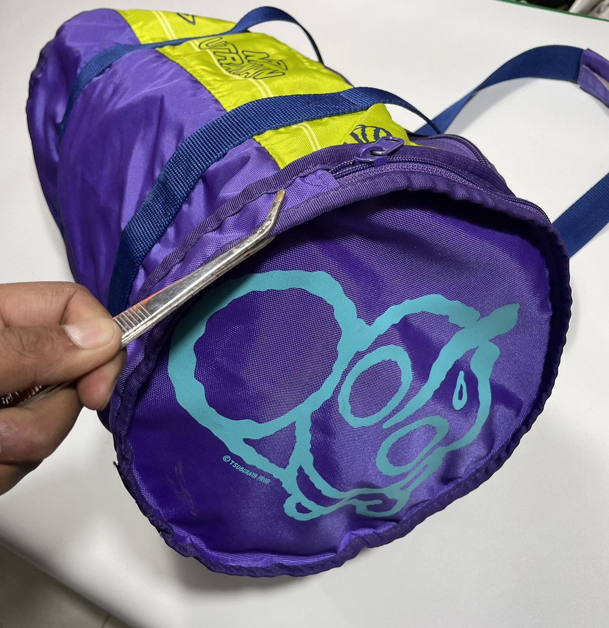 Anime × Japanese Brand × Vintage Vintage 1998 Ultraman M78 Anime Bandai Japan Duffle Bag comi Size ONE SIZE - 9 Thumbnail
