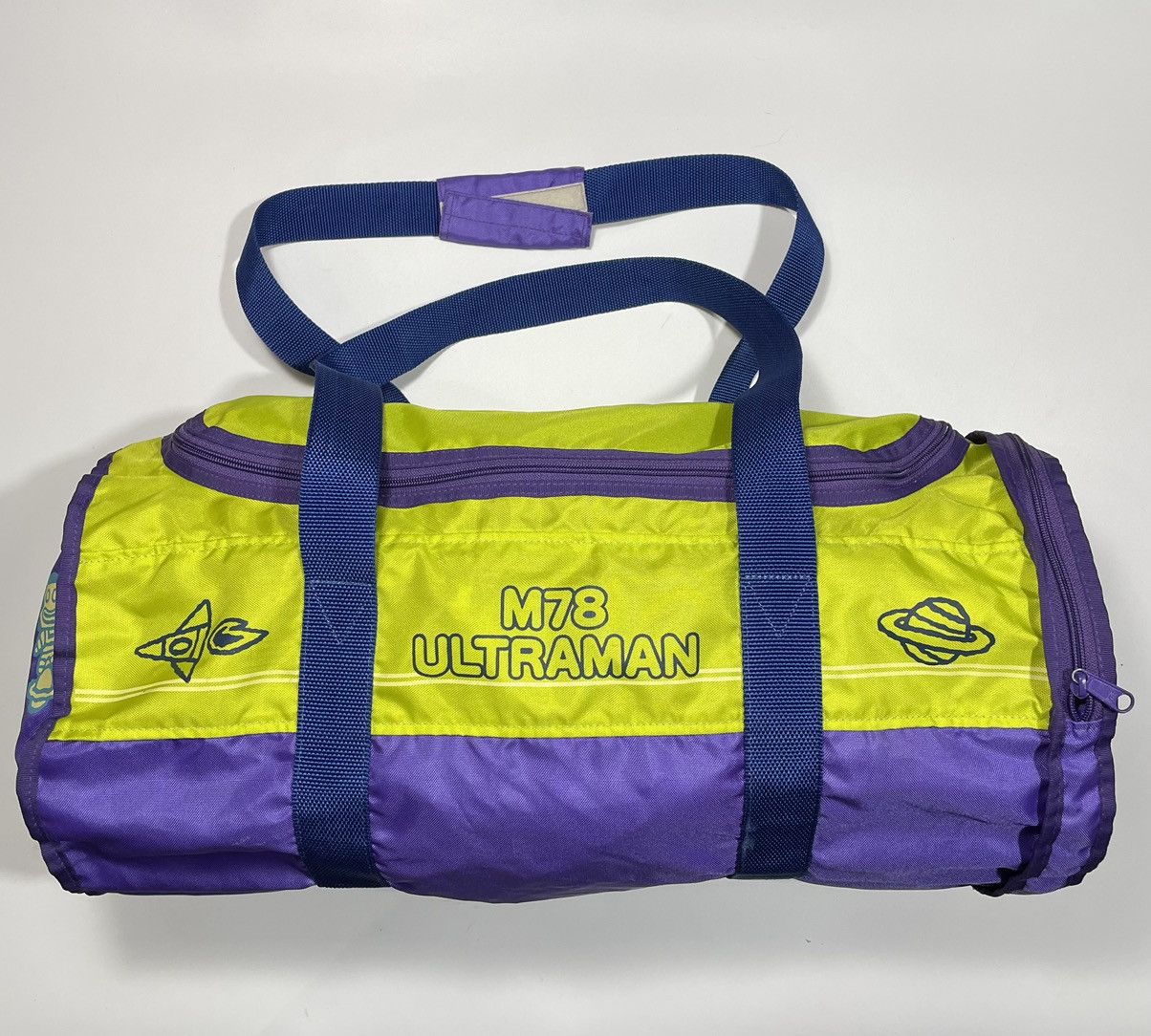 Anime × Japanese Brand × Vintage Vintage 1998 Ultraman M78 Anime Bandai Japan Duffle Bag comi Size ONE SIZE - 3 Thumbnail