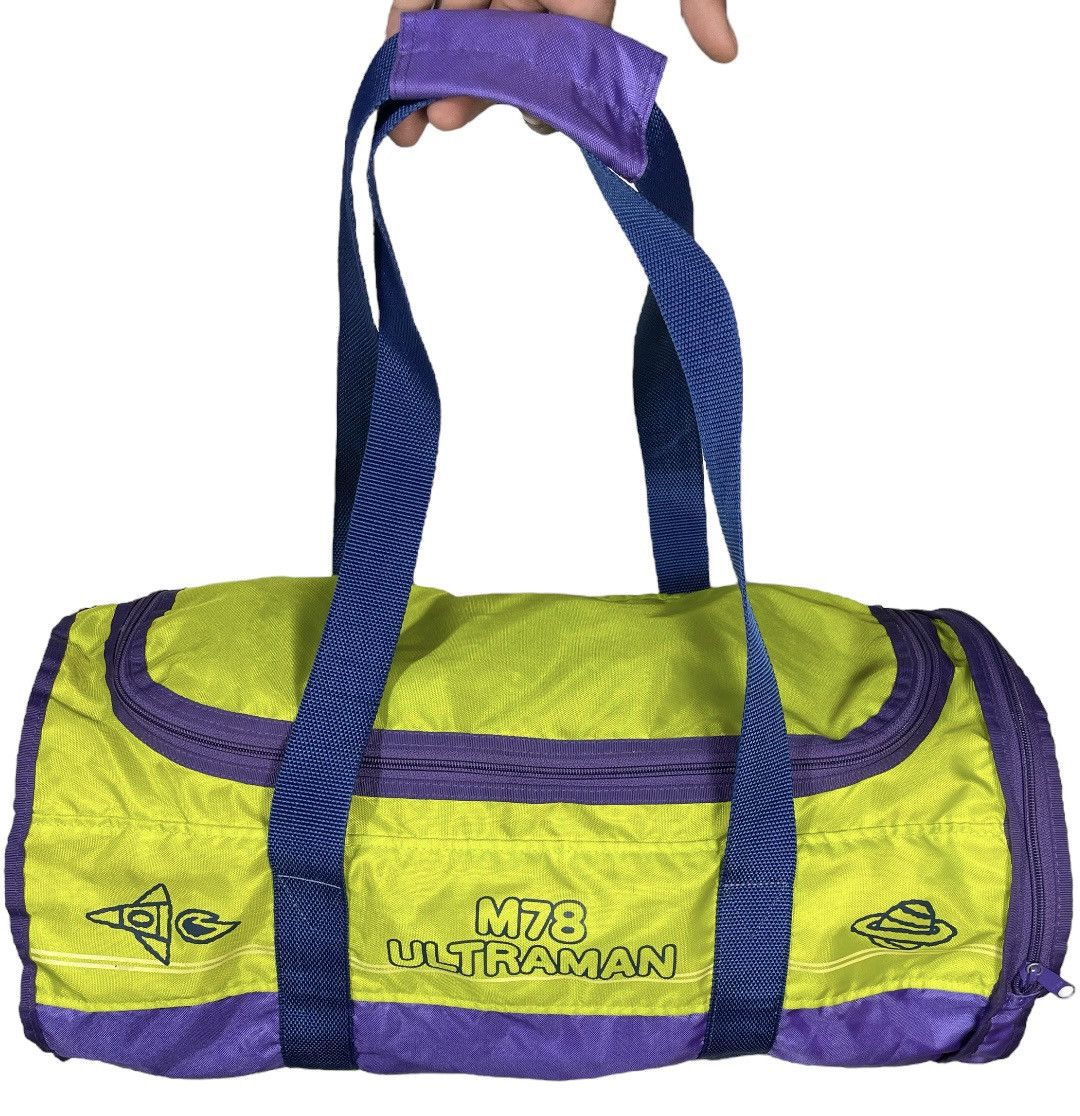 Anime × Japanese Brand × Vintage Vintage 1998 Ultraman M78 Anime Bandai Japan Duffle Bag comi Size ONE SIZE - 2 Thumbnail