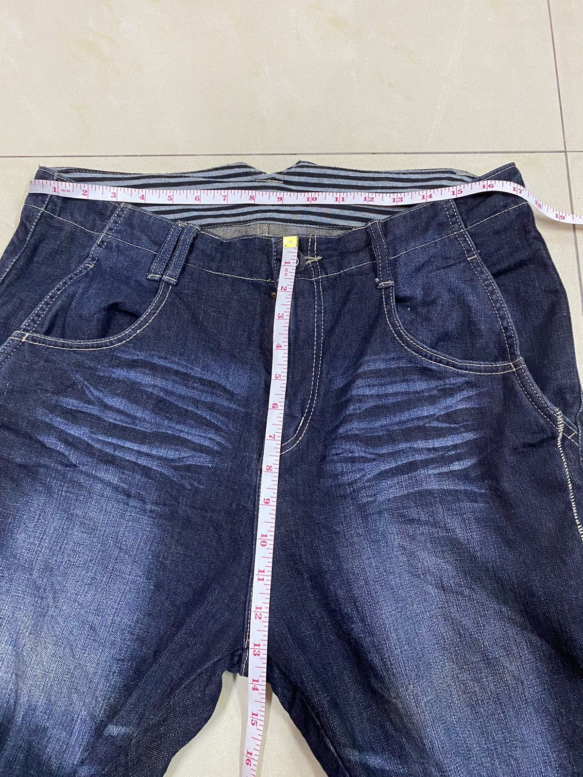 Japanese Brand × PPFM Japanese Brand PPFM Destruct Denim Size US 34 / EU 50 - 15 Thumbnail
