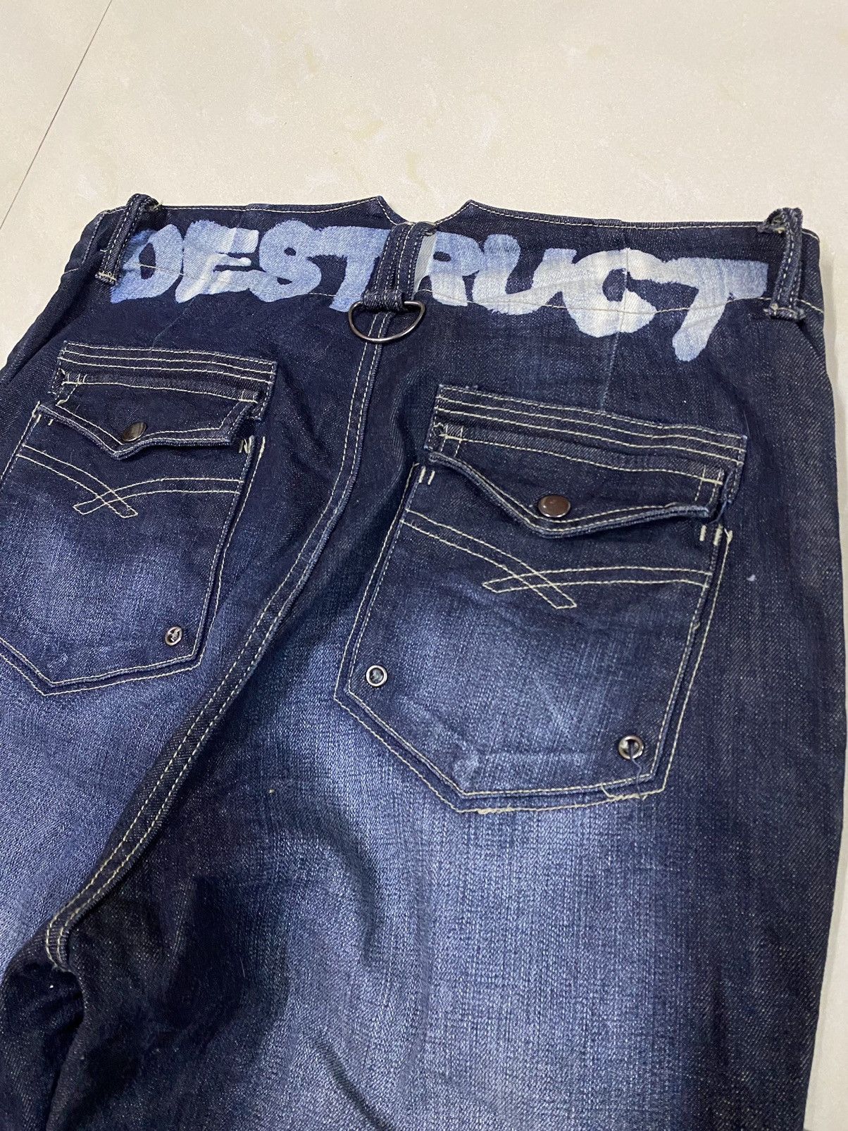 Japanese Brand × PPFM Japanese Brand PPFM Destruct Denim Size US 34 / EU 50 - 8 Thumbnail