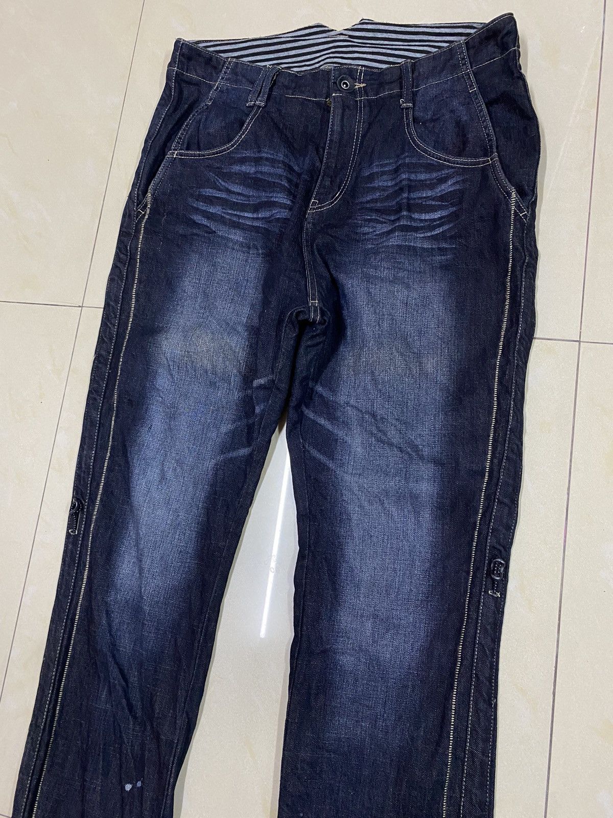 Japanese Brand × PPFM Japanese Brand PPFM Destruct Denim Size US 34 / EU 50 - 3 Thumbnail