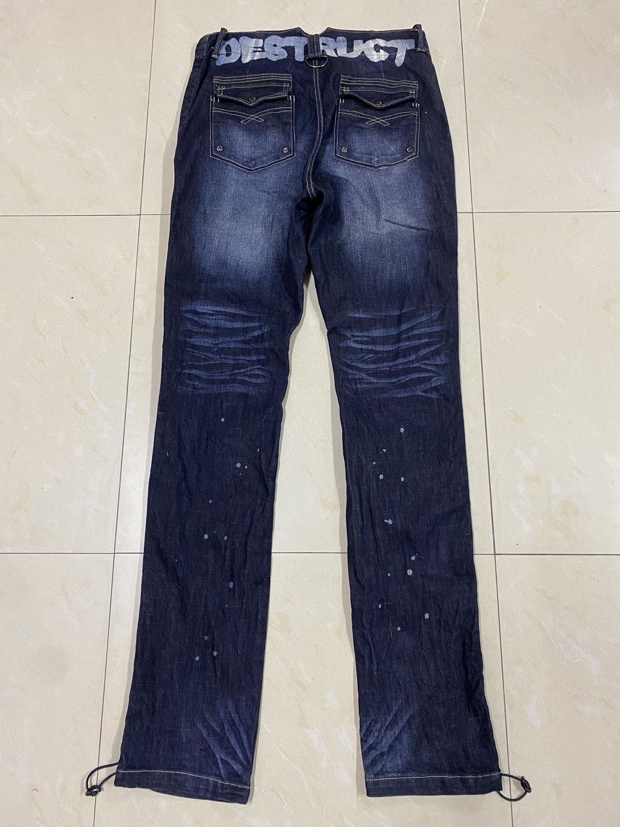 Japanese Brand × PPFM Japanese Brand PPFM Destruct Denim Size US 34 / EU 50 - 1 Thumbnail