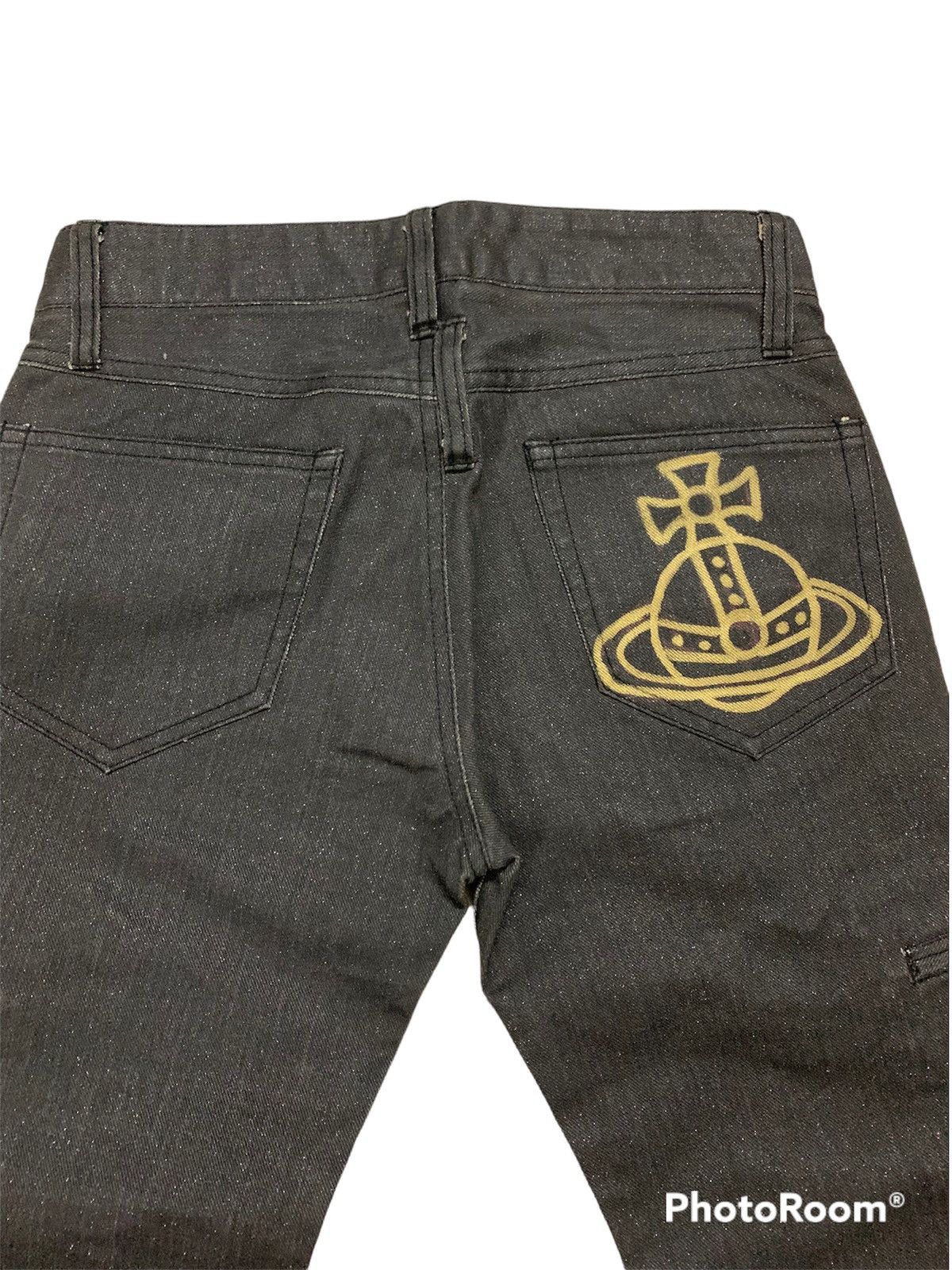 Japanese Brand × Seditionaries Glitter Custom Vivienne Westwood Skinny Pant Size US 29 - 11 Thumbnail