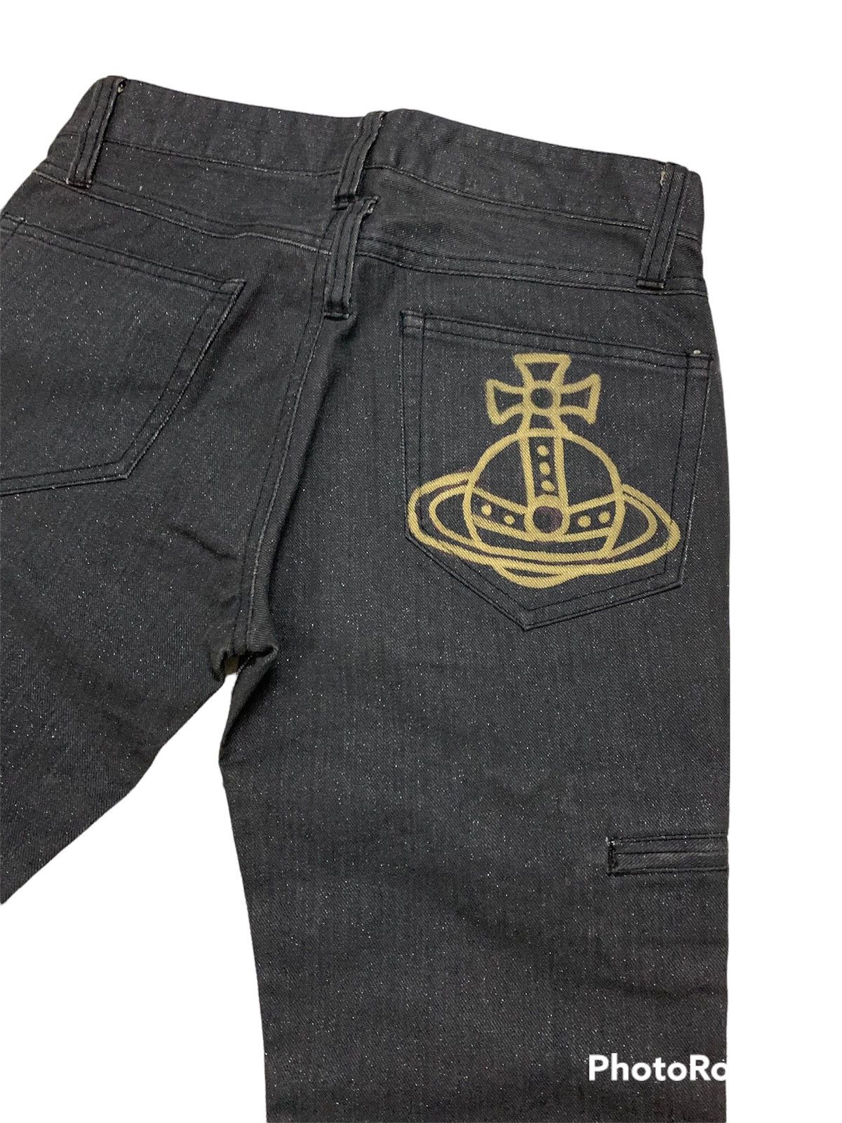 Japanese Brand × Seditionaries Glitter Custom Vivienne Westwood Skinny Pant Size US 29 - 9 Thumbnail