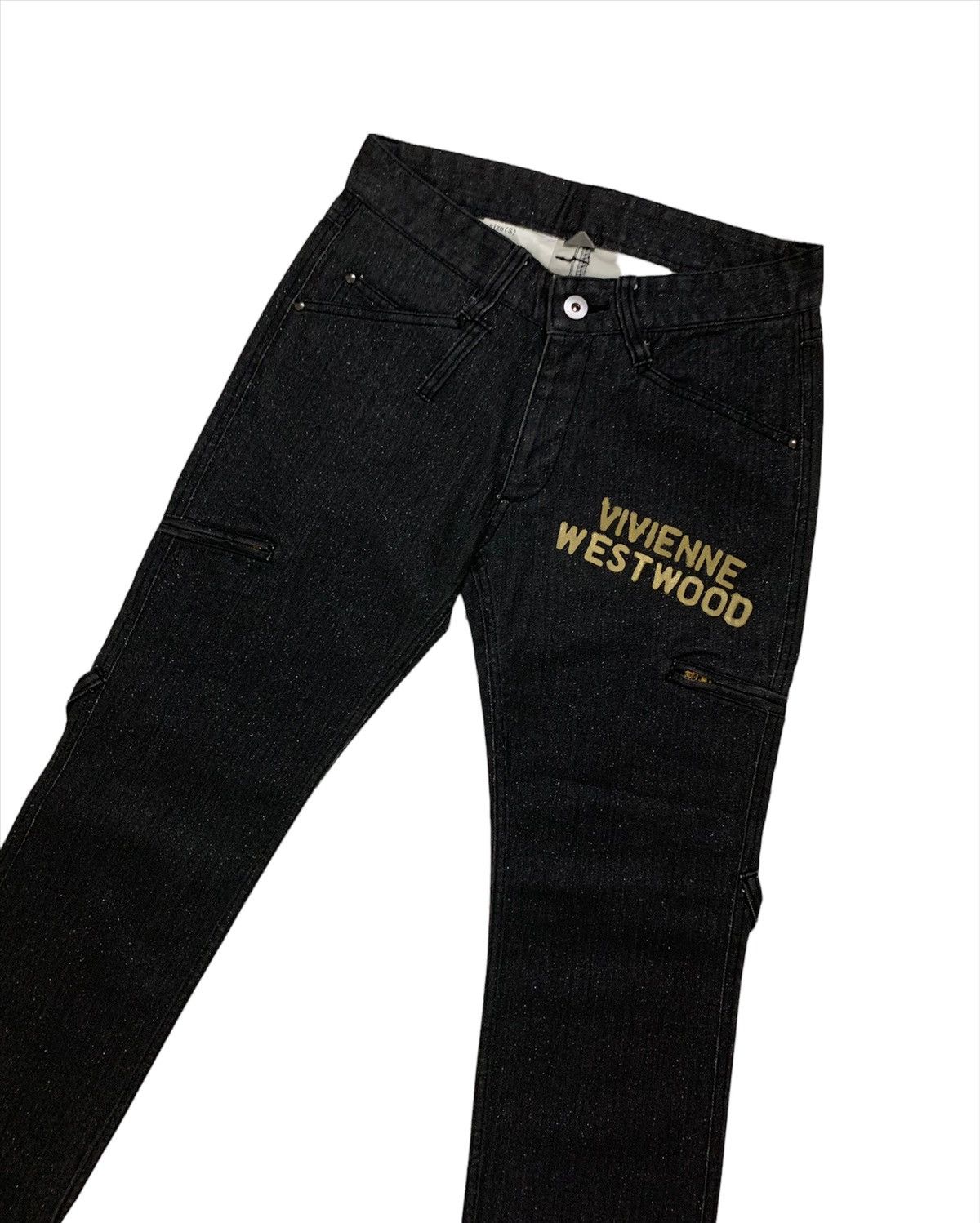 Japanese Brand × Seditionaries Glitter Custom Vivienne Westwood Skinny Pant Size US 29 - 4 Thumbnail