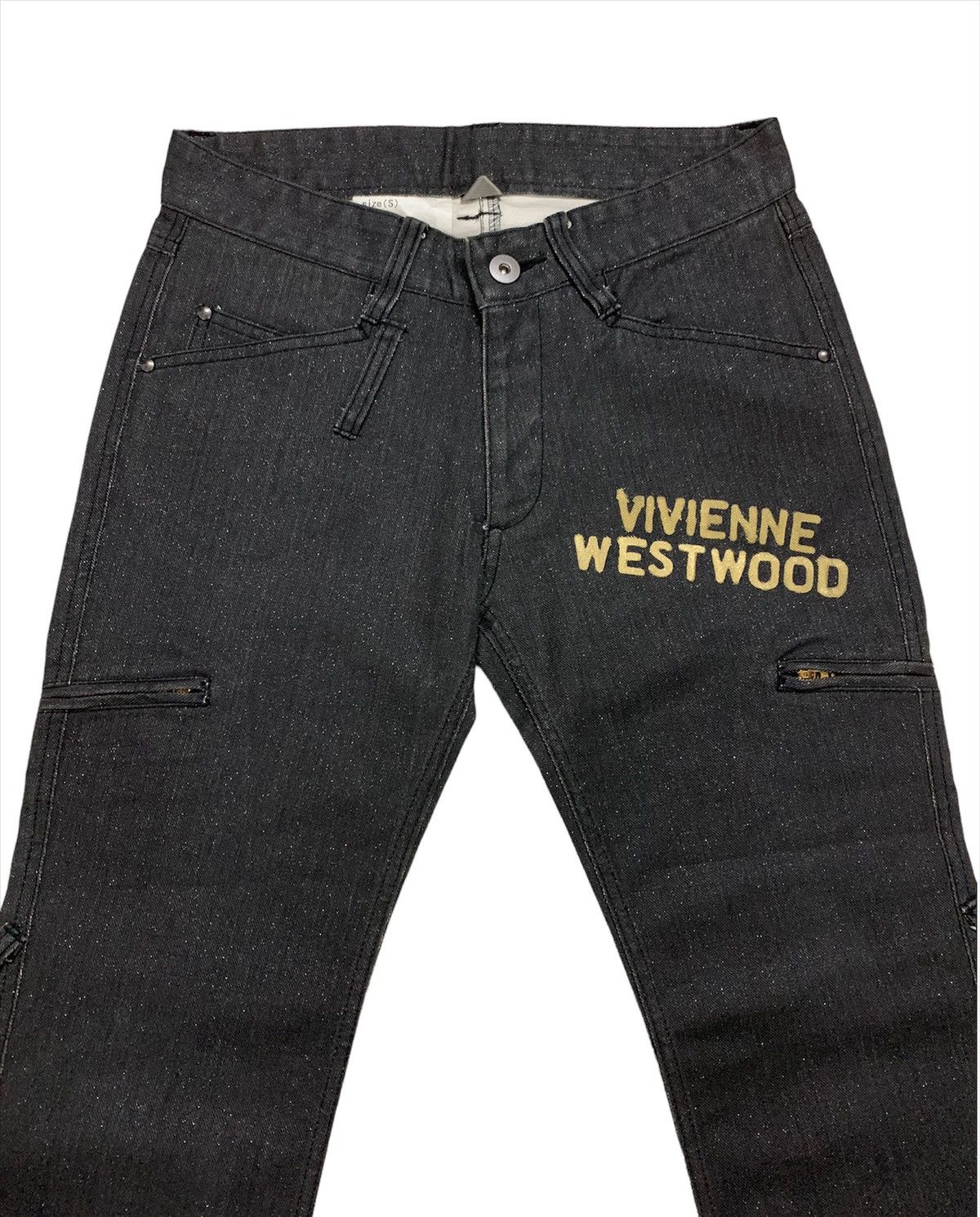 Japanese Brand × Seditionaries Glitter Custom Vivienne Westwood Skinny Pant Size US 29 - 3 Thumbnail