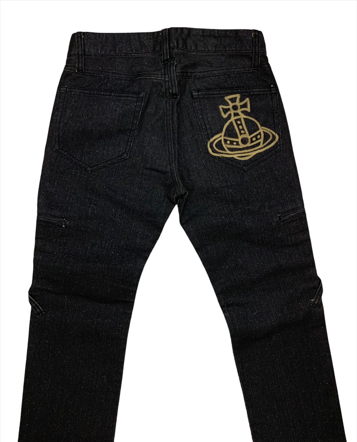 Japanese Brand × Seditionaries Glitter Custom Vivienne Westwood Skinny Pant Size US 29 - 8 Thumbnail