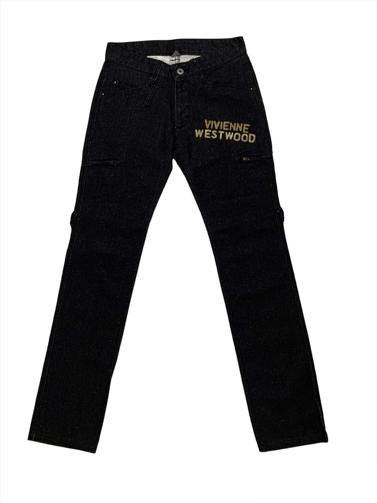 Japanese Brand × Seditionaries Glitter Custom Vivienne Westwood Skinny Pant Size US 29 - 2 Thumbnail