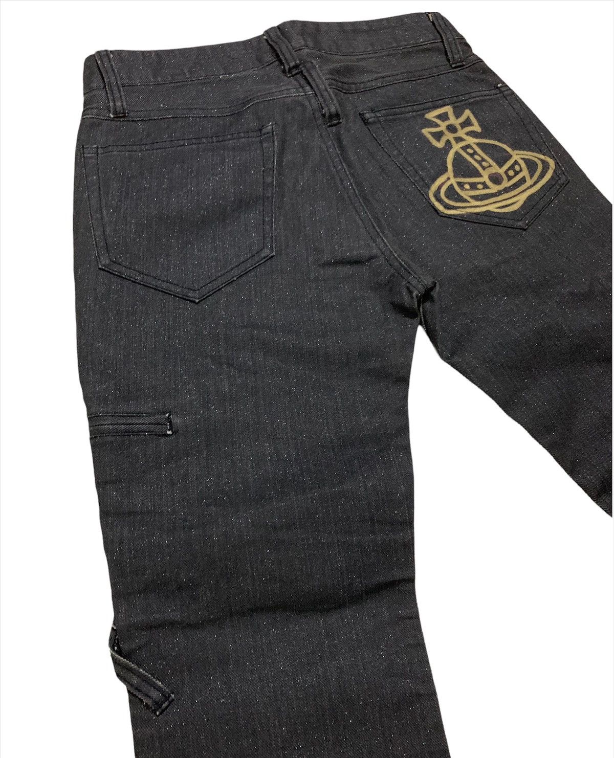 Japanese Brand × Seditionaries Glitter Custom Vivienne Westwood Skinny Pant Size US 29 - 10 Thumbnail