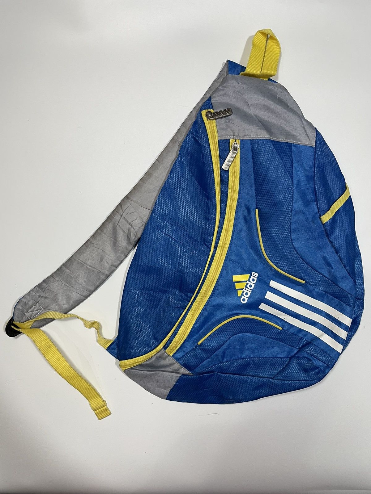 Other Vintage Adidas Crossbody Chest Sling Blue Yellow Boca Junior Size ONE SIZE - 2 Thumbnail