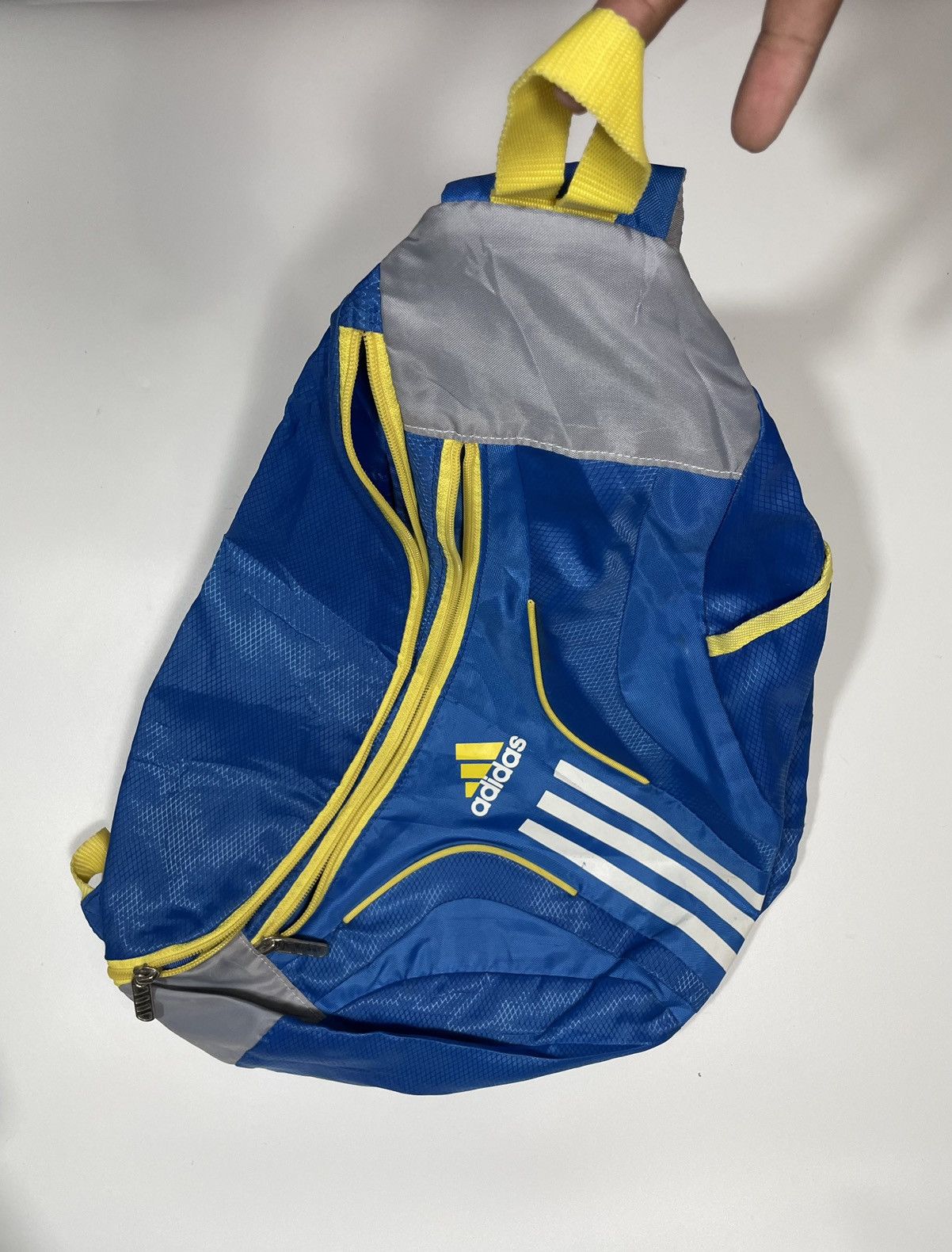 Other Vintage Adidas Crossbody Chest Sling Blue Yellow Boca Junior Size ONE SIZE - 13 Thumbnail