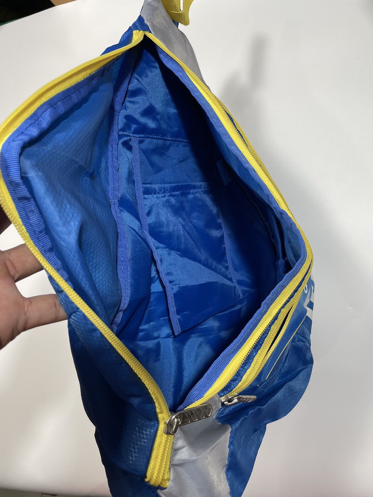 Other Vintage Adidas Crossbody Chest Sling Blue Yellow Boca Junior Size ONE SIZE - 6 Thumbnail
