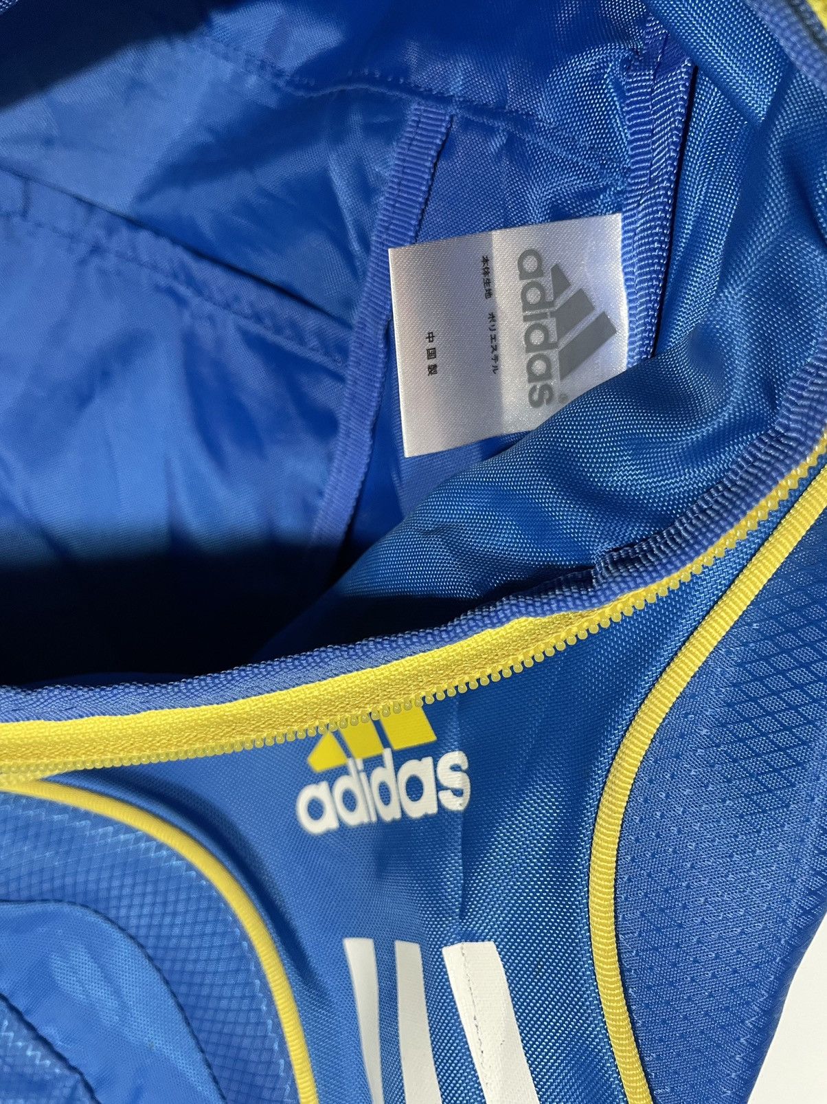 Other Vintage Adidas Crossbody Chest Sling Blue Yellow Boca Junior Size ONE SIZE - 8 Thumbnail