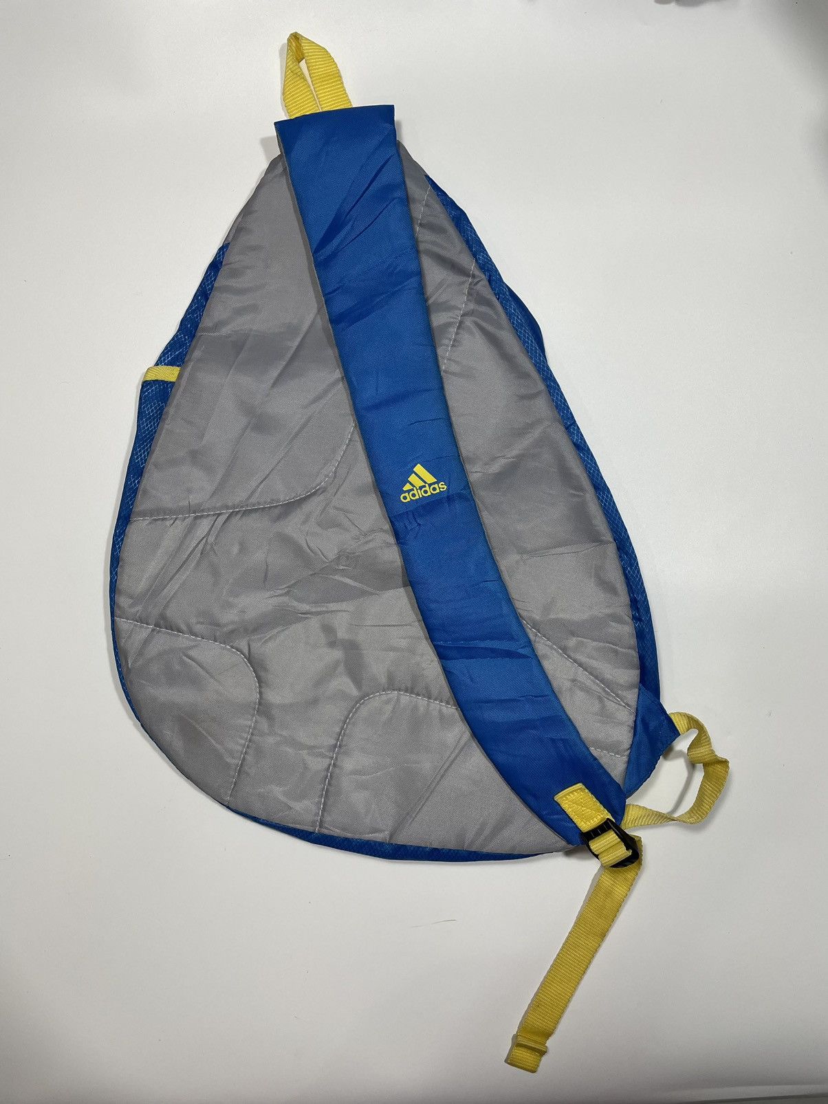 Other Vintage Adidas Crossbody Chest Sling Blue Yellow Boca Junior Size ONE SIZE - 5 Thumbnail