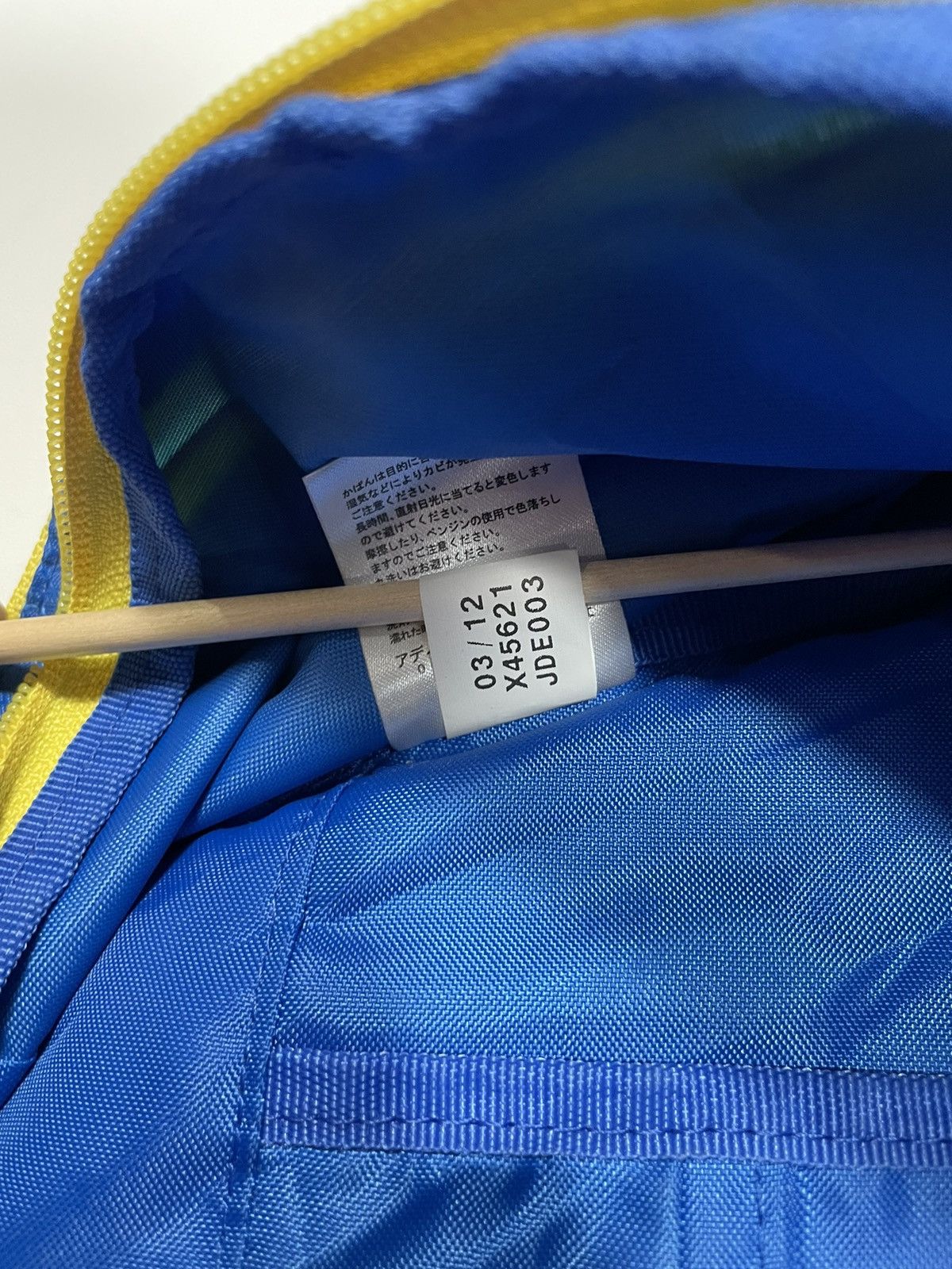 Other Vintage Adidas Crossbody Chest Sling Blue Yellow Boca Junior Size ONE SIZE - 10 Thumbnail