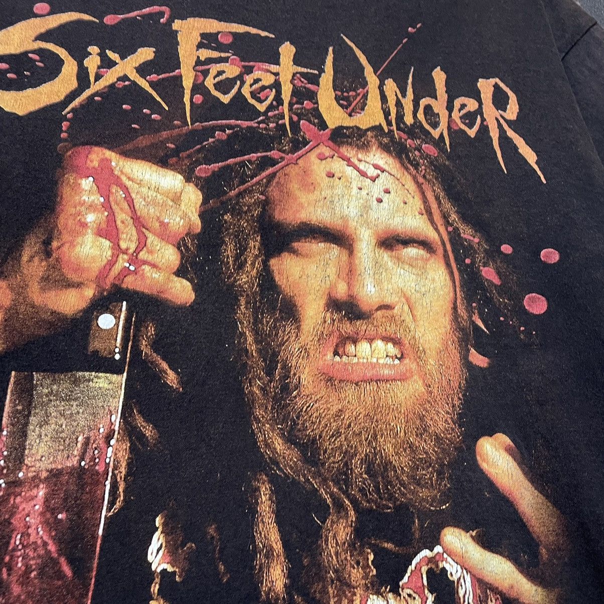 Band Tees Vintage 90s 666 Skulls Sexy Vamp Dead Face Horror Tee 90s Size US M / EU 48-50 / 2 - 5 Thumbnail