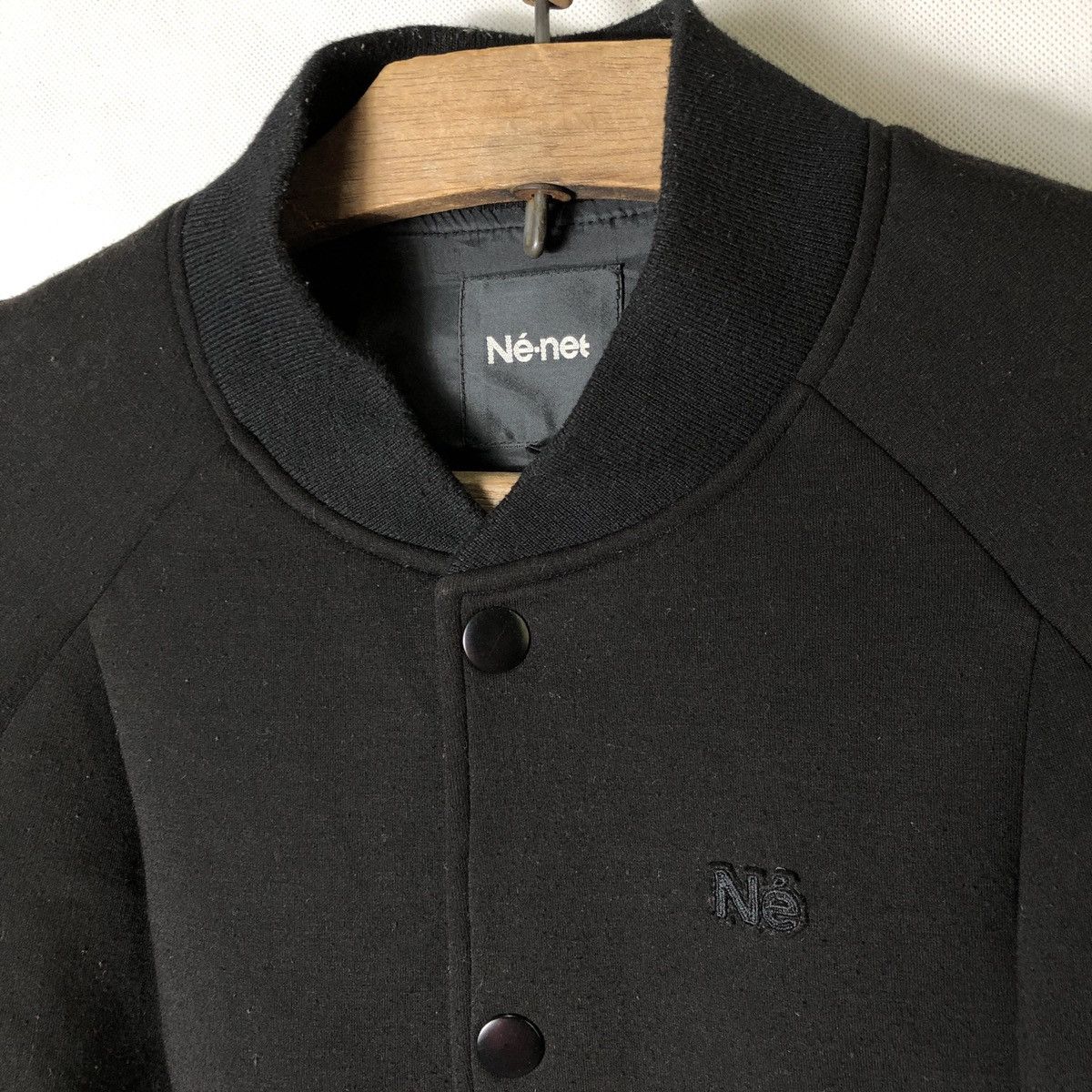 Issey Miyake Rare! Ne-net by Issey Miyake Minimalist Varsity Jacket Size US M / EU 48-50 / 2 - 4 Thumbnail