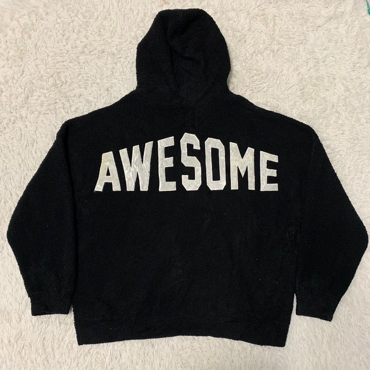 Japanese Brand Awesome big logo cray tokyo divine uniques hoodie fleece Size US XL / EU 56 / 4 - 1 Thumbnail